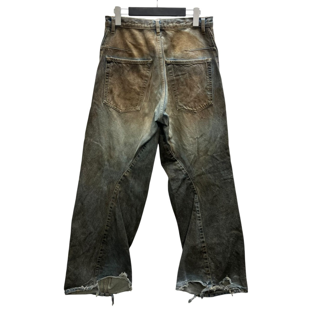 NVRFRGT STUDIOUS別注3D TWISTED WIDE LEG JEANS デニムパンツ 古着・中古-3枚目のアイテム画像