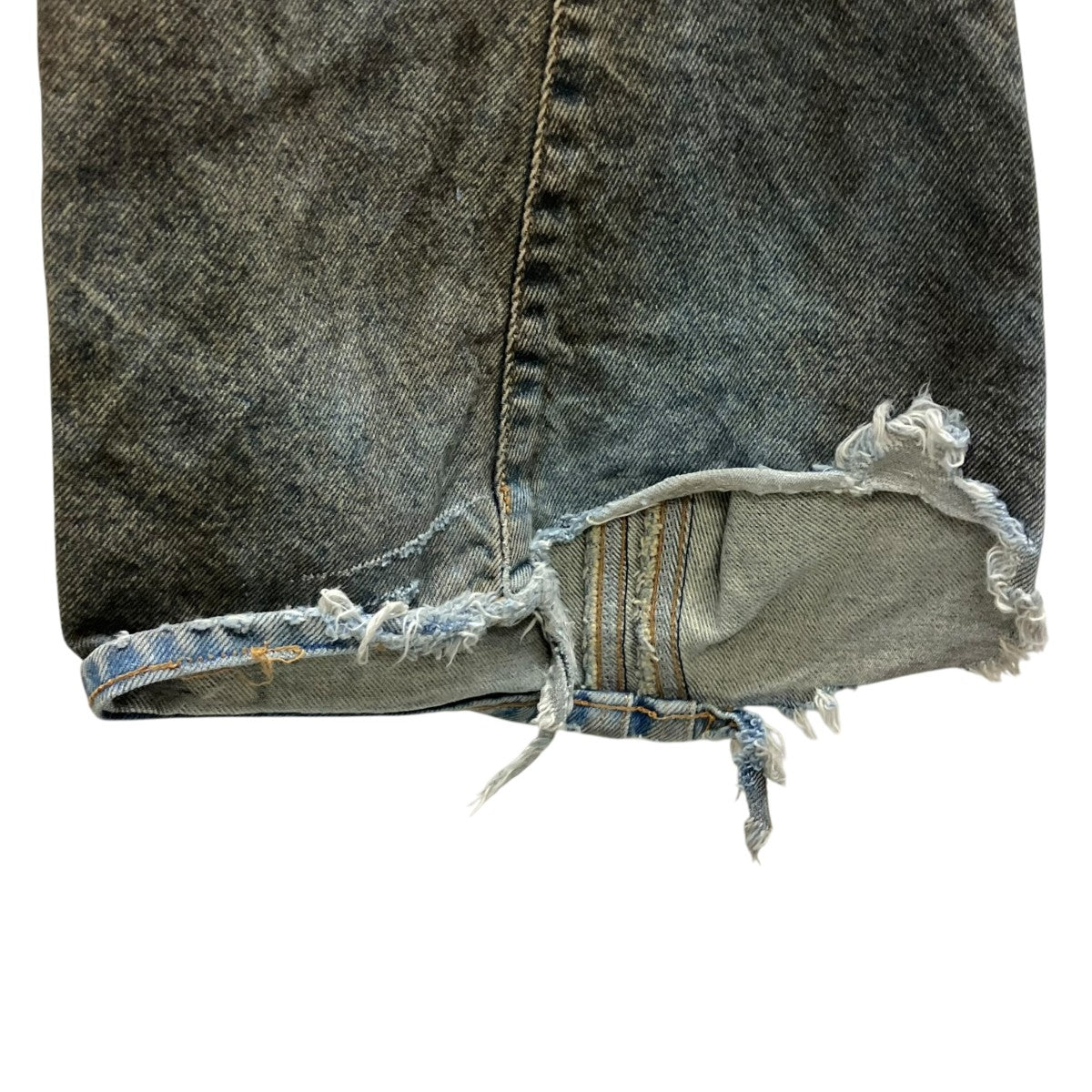 NVRFRGT STUDIOUS別注3D TWISTED WIDE LEG JEANS デニムパンツ 古着・中古-7枚目のアイテム画像