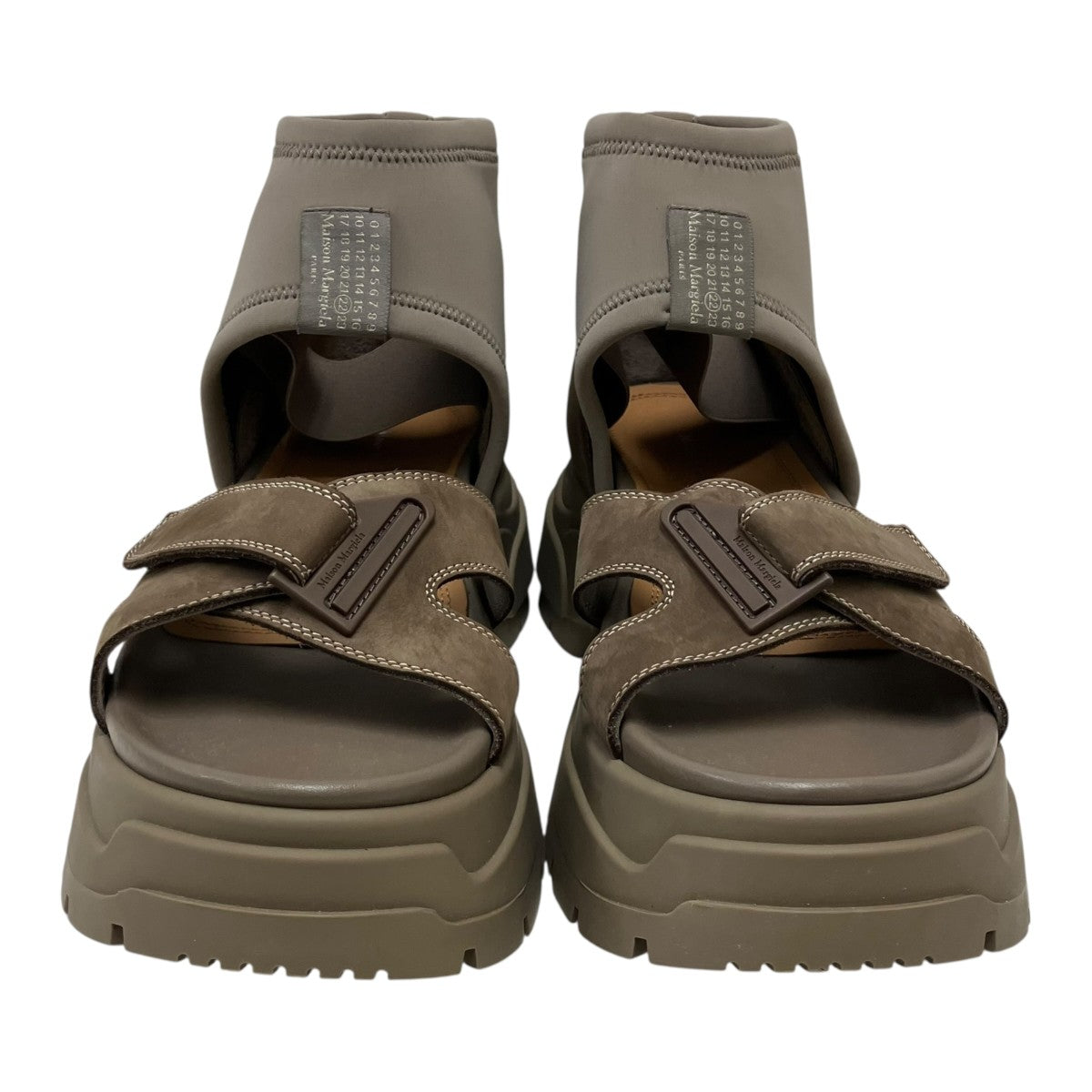 Maison Margiela スエードストラップサンダル 古着・中古-2枚目のアイテム画像