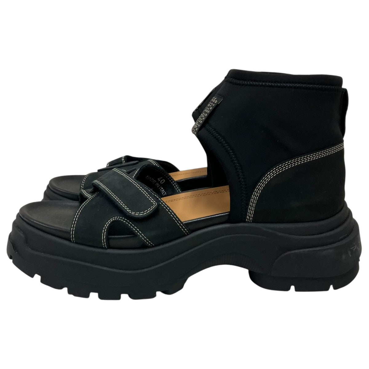 Maison Margiela スエードストラップサンダル 古着・中古-3枚目のアイテム画像