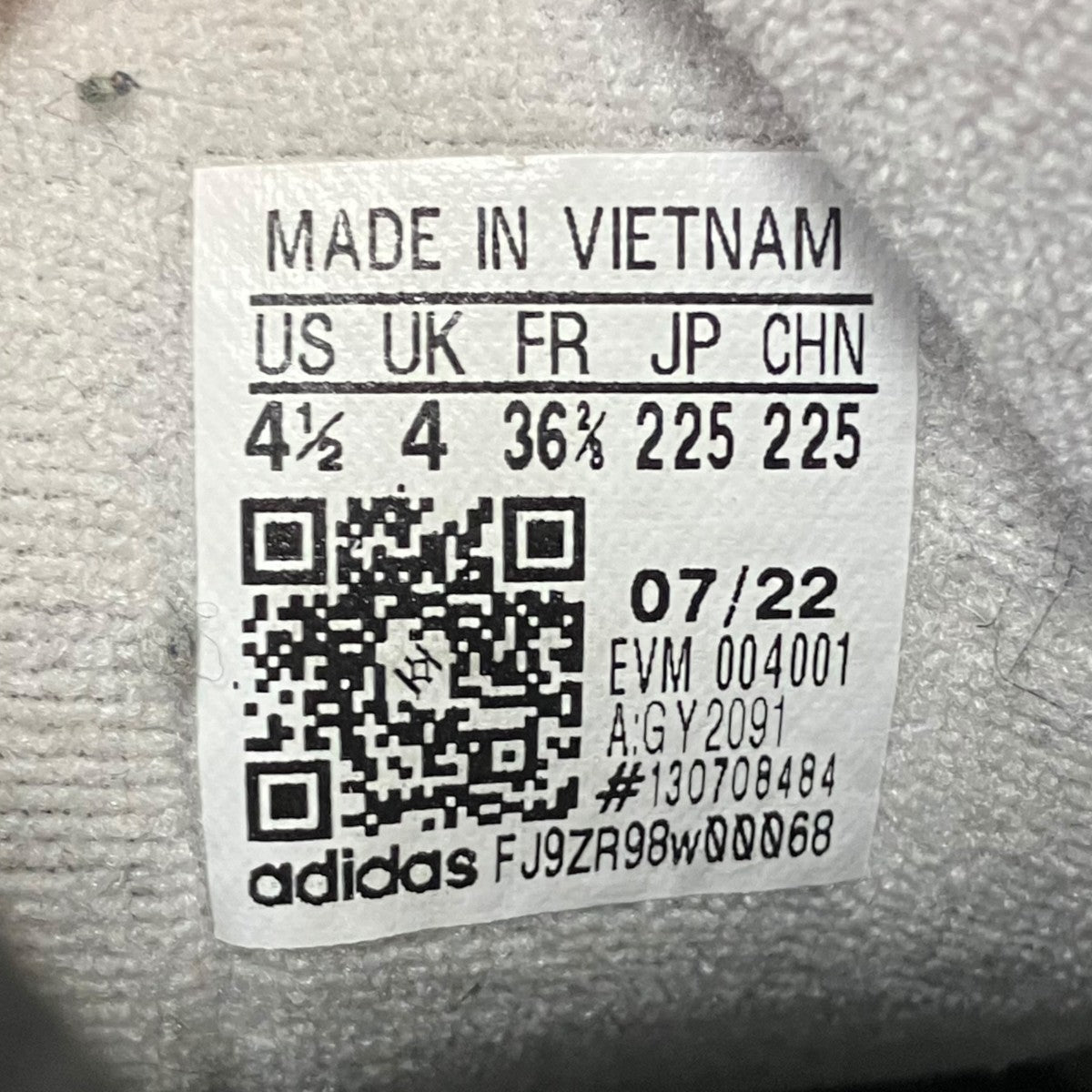 adidas スエードローカットスニーカー 古着・中古-9枚目のアイテム画像