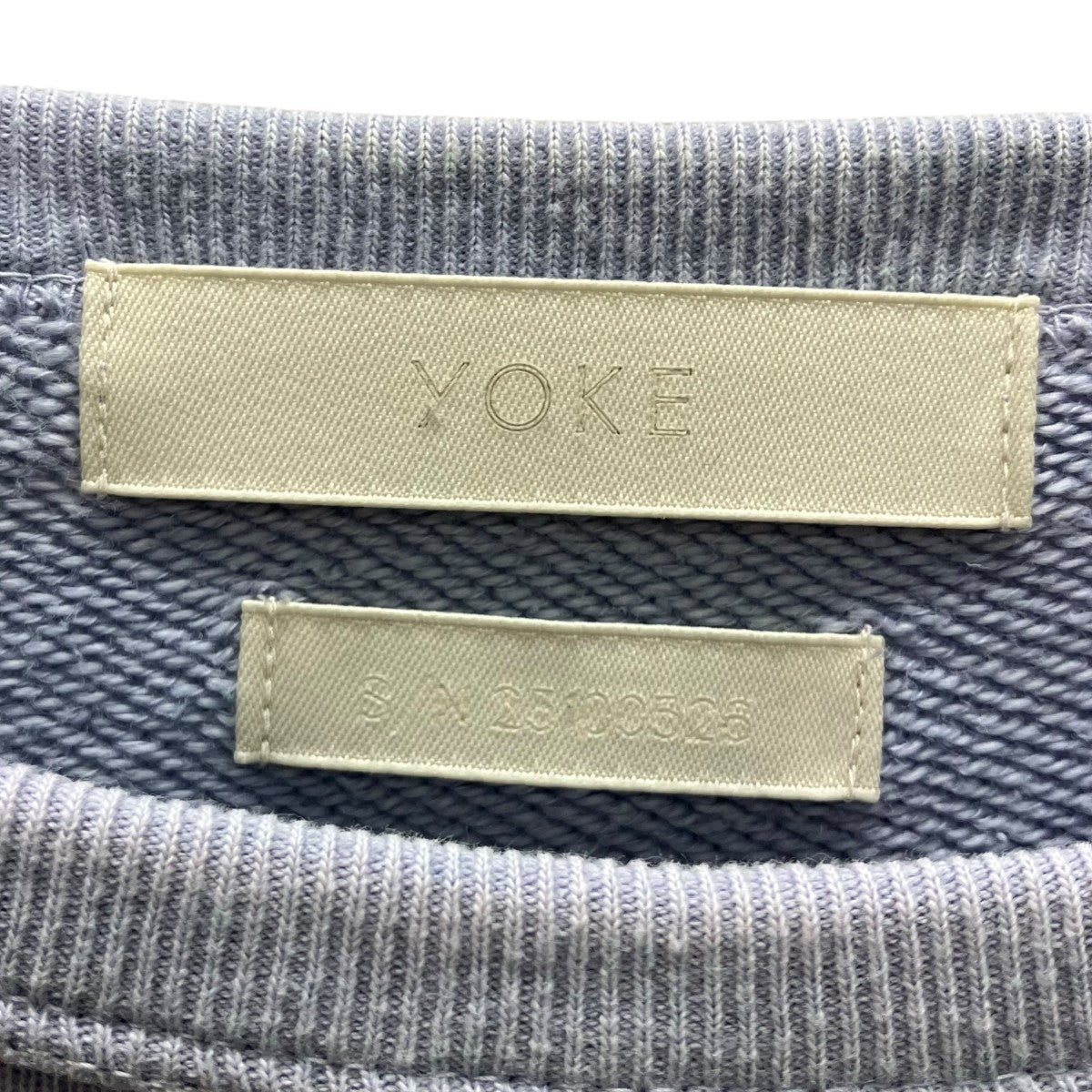 23SS Garment Dye Yoke Sweat Shirt ガーメントダイスウェット
