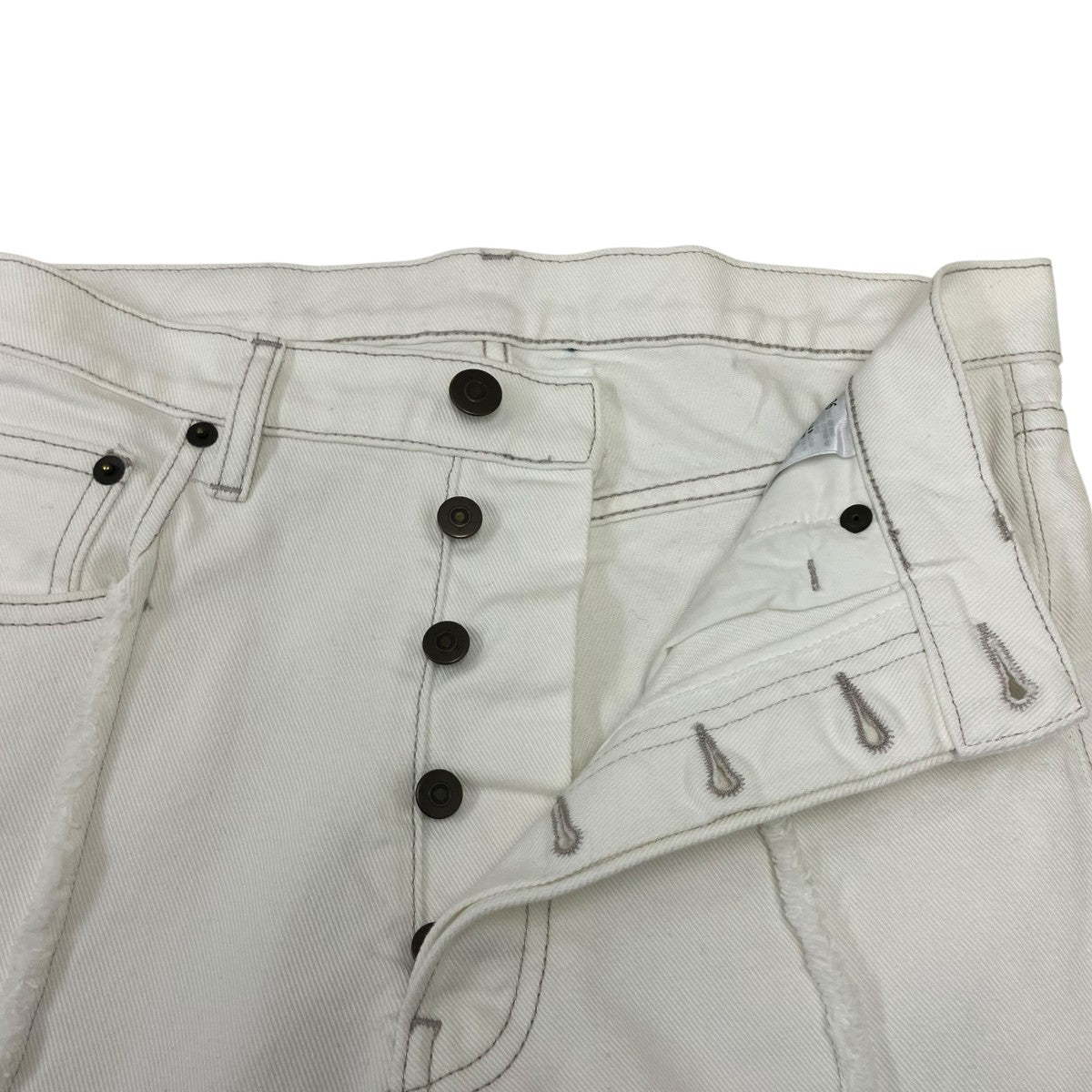 Maison Margiela トリムリサイクルデニムパンツ 古着・中古-5枚目のアイテム画像