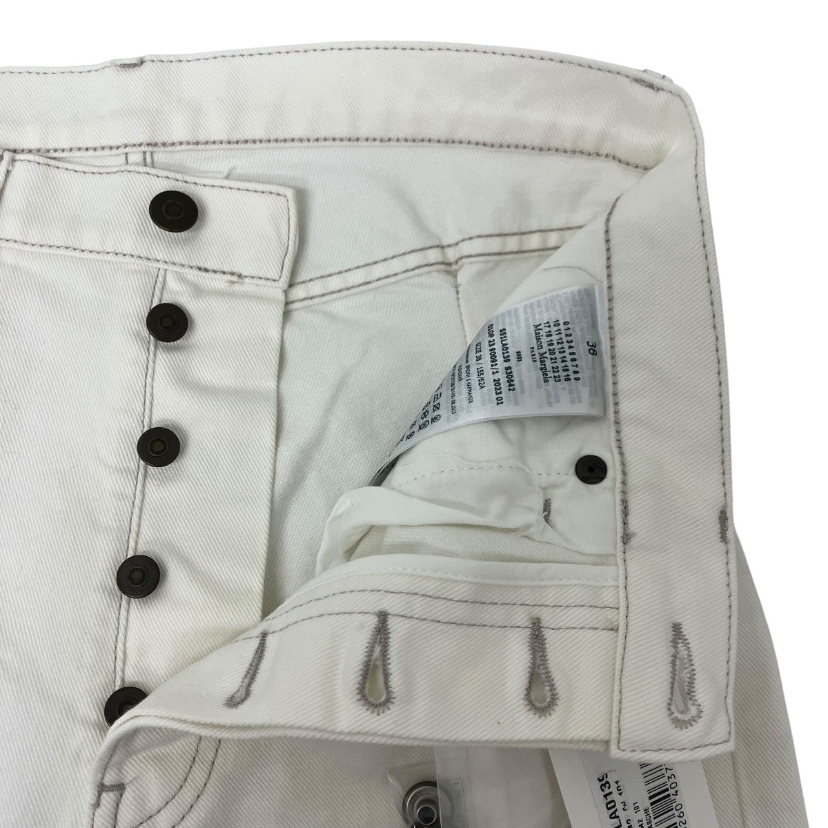 Maison Margiela デニムパンツ／トリムリサイクルデニムパンツ 古着・中古-3枚目のアイテム画像