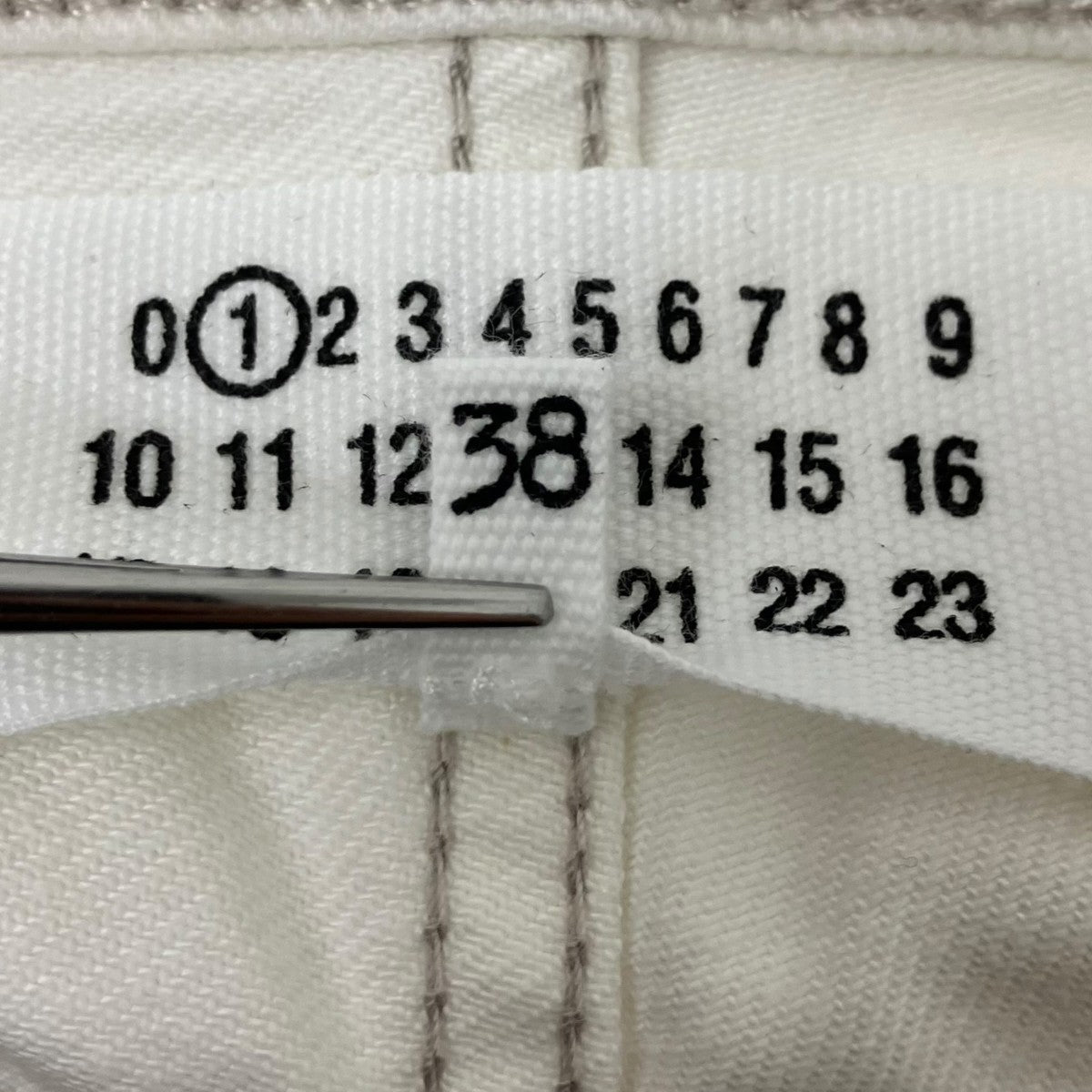 Maison Margiela デニムパンツ／トリムリサイクルデニムパンツ 古着・中古-6枚目のアイテム画像