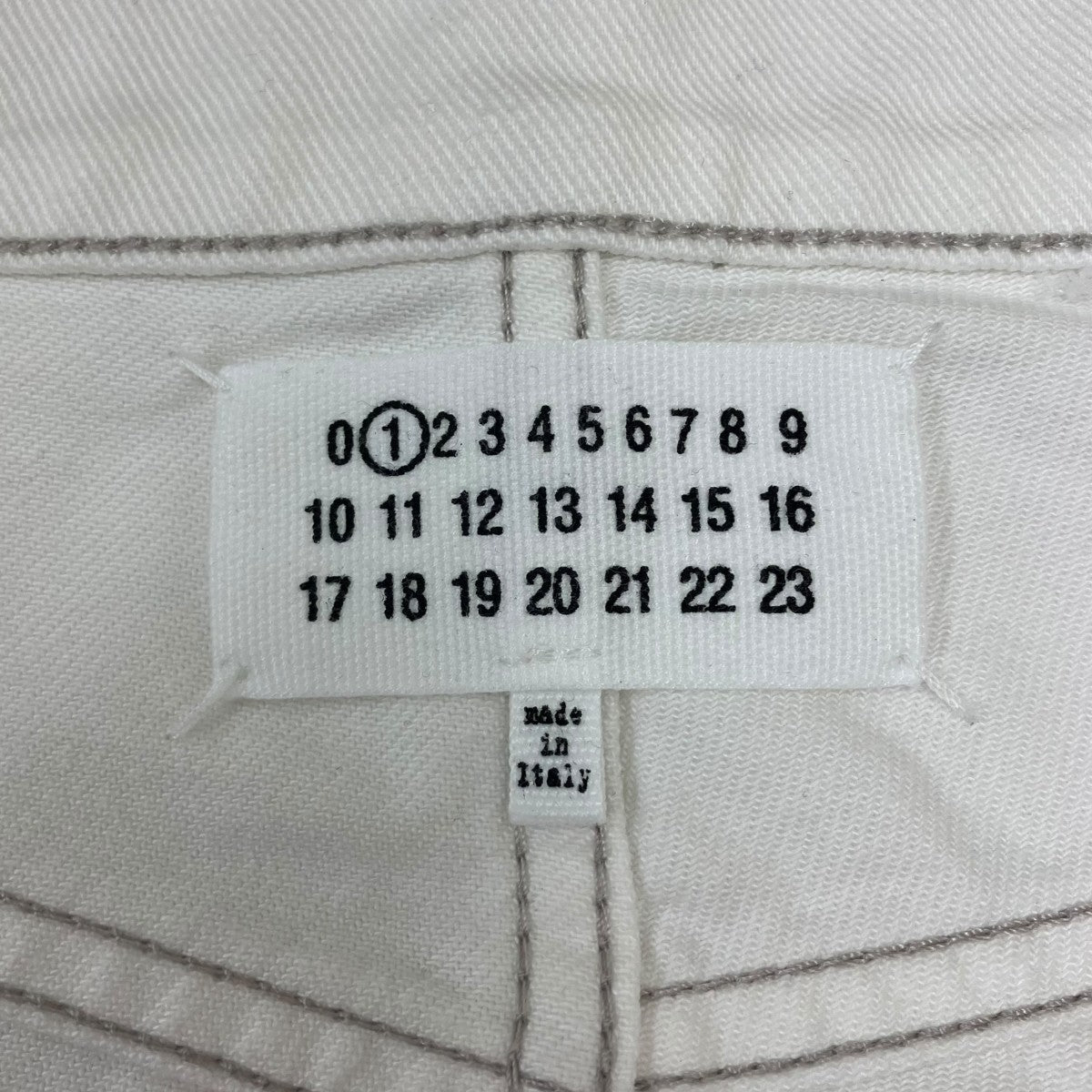 Maison Margiela デニムパンツ／トリムリサイクルデニムパンツ 古着・中古-6枚目のアイテム画像