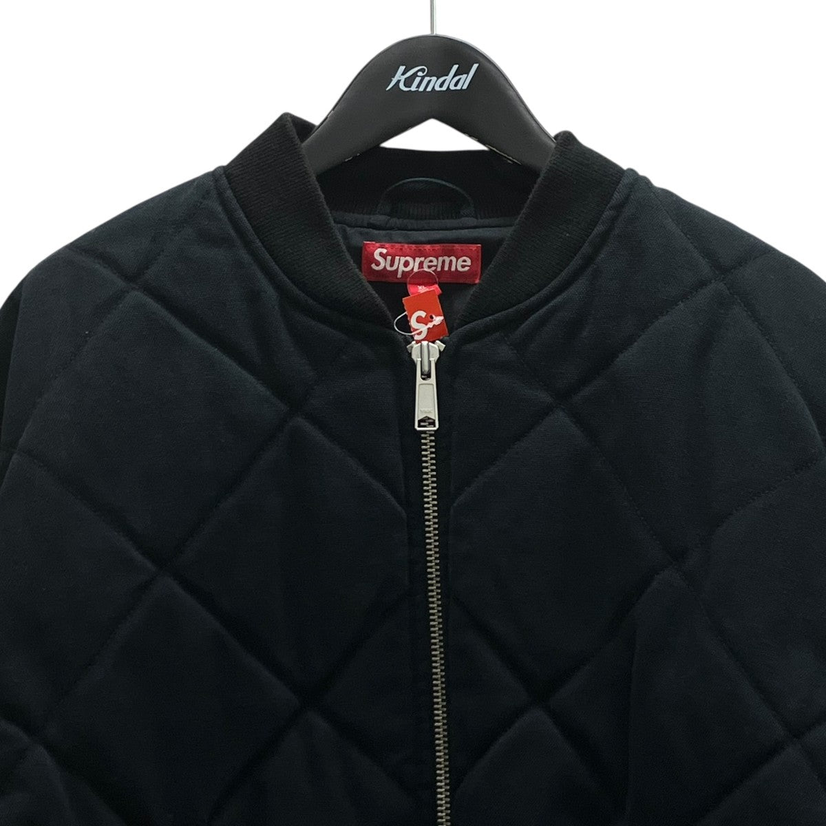 25AWZip-Off Sleeve Quilted Bomber Jacketキルテッドボンバージャケット