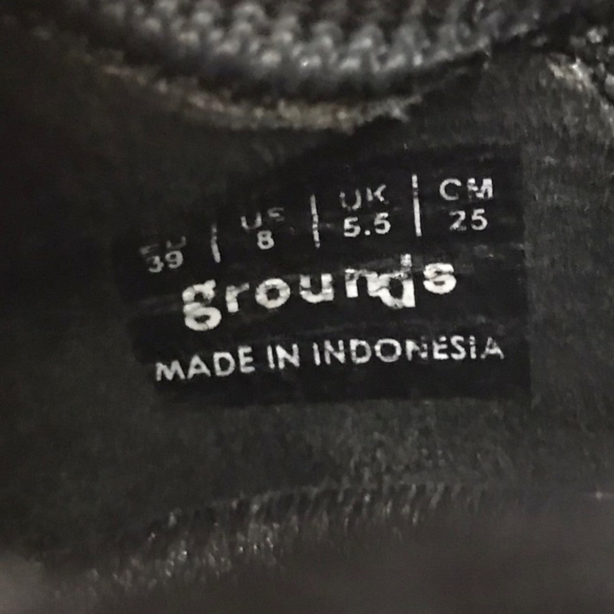 grounds MOOPIE SCRATCHローカットスニーカー 古着・中古-9枚目のアイテム画像