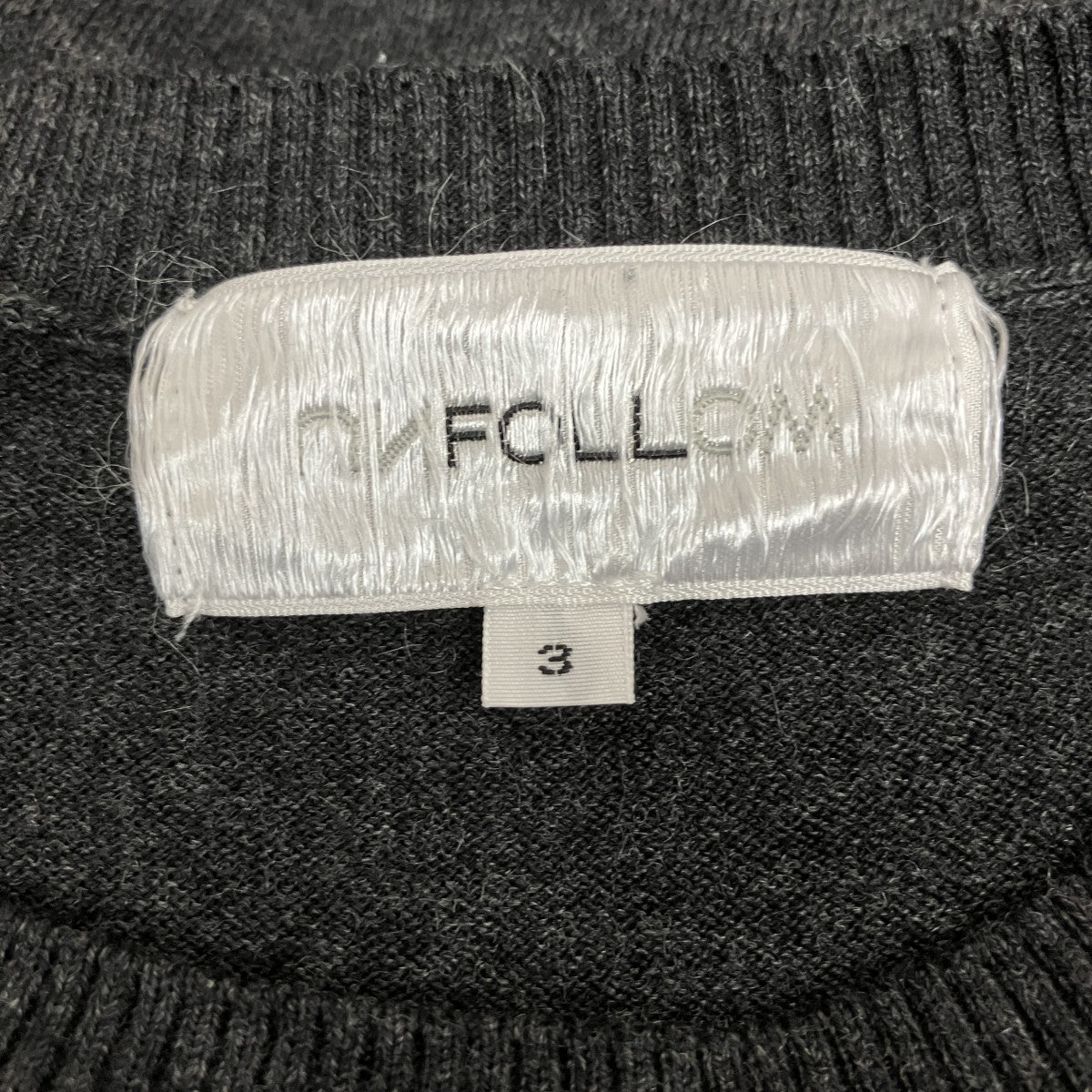 UNFOLLOW 半袖ニット25-080-684-0000-1-0 古着・中古-4枚目のアイテム画像