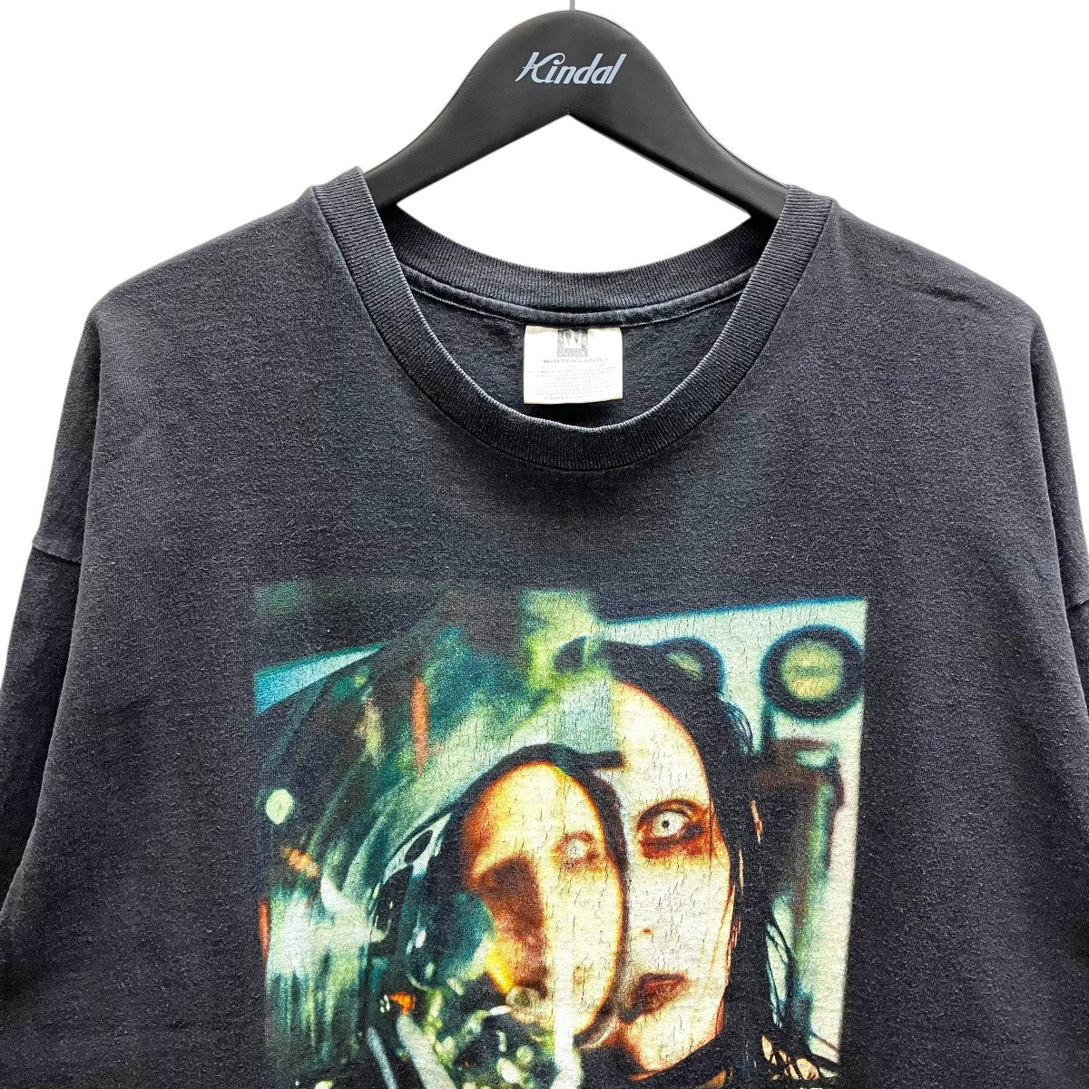 VINTAGE ｢MARILYN MANSON｣ﾏﾘﾘﾝﾏﾝｿﾝTｼｬﾂTシャツ 古着・中古-3枚目のアイテム画像