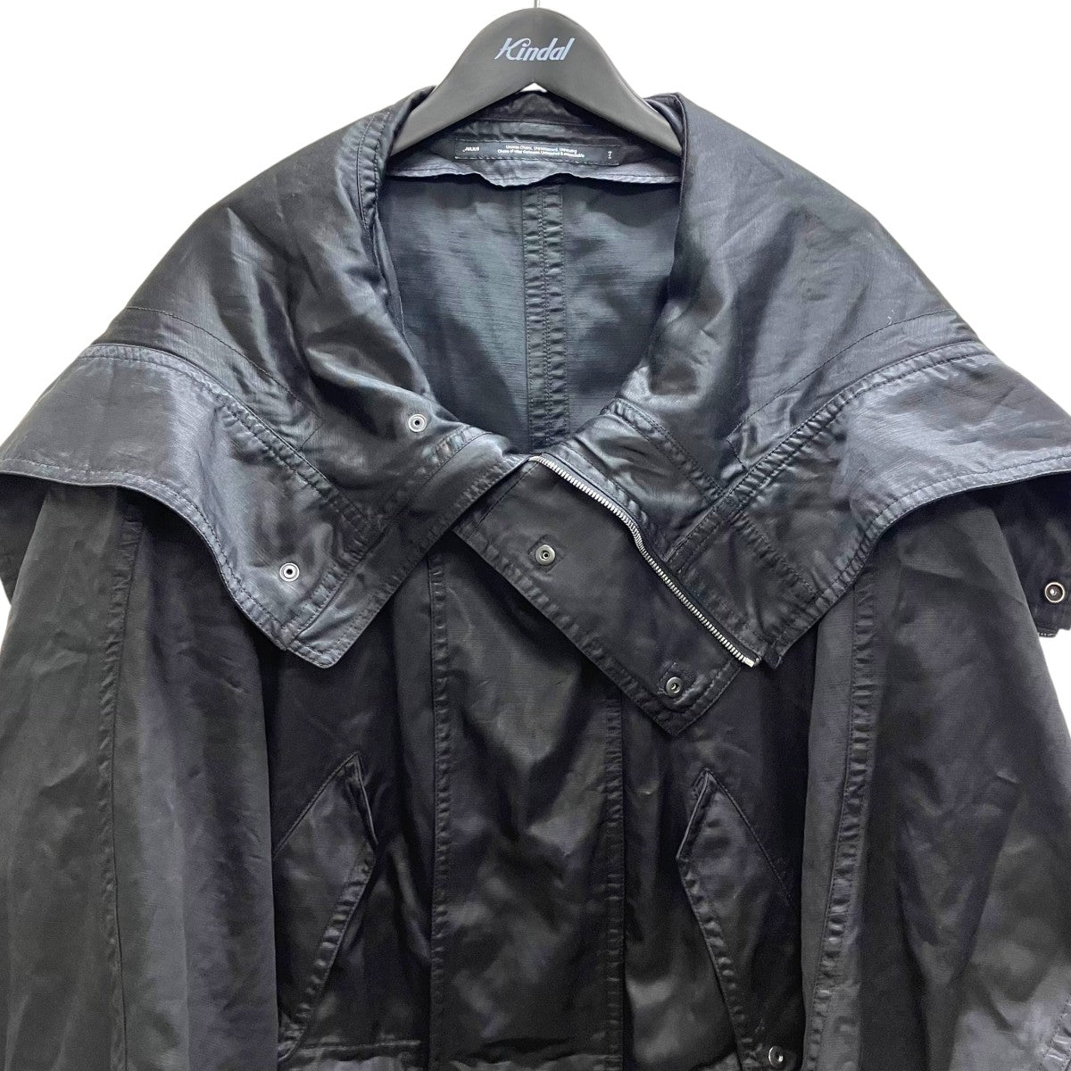 JULIUS 26SSスラブサテンモッズコートモッズコート927COM1 古着・中古-3枚目のアイテム画像