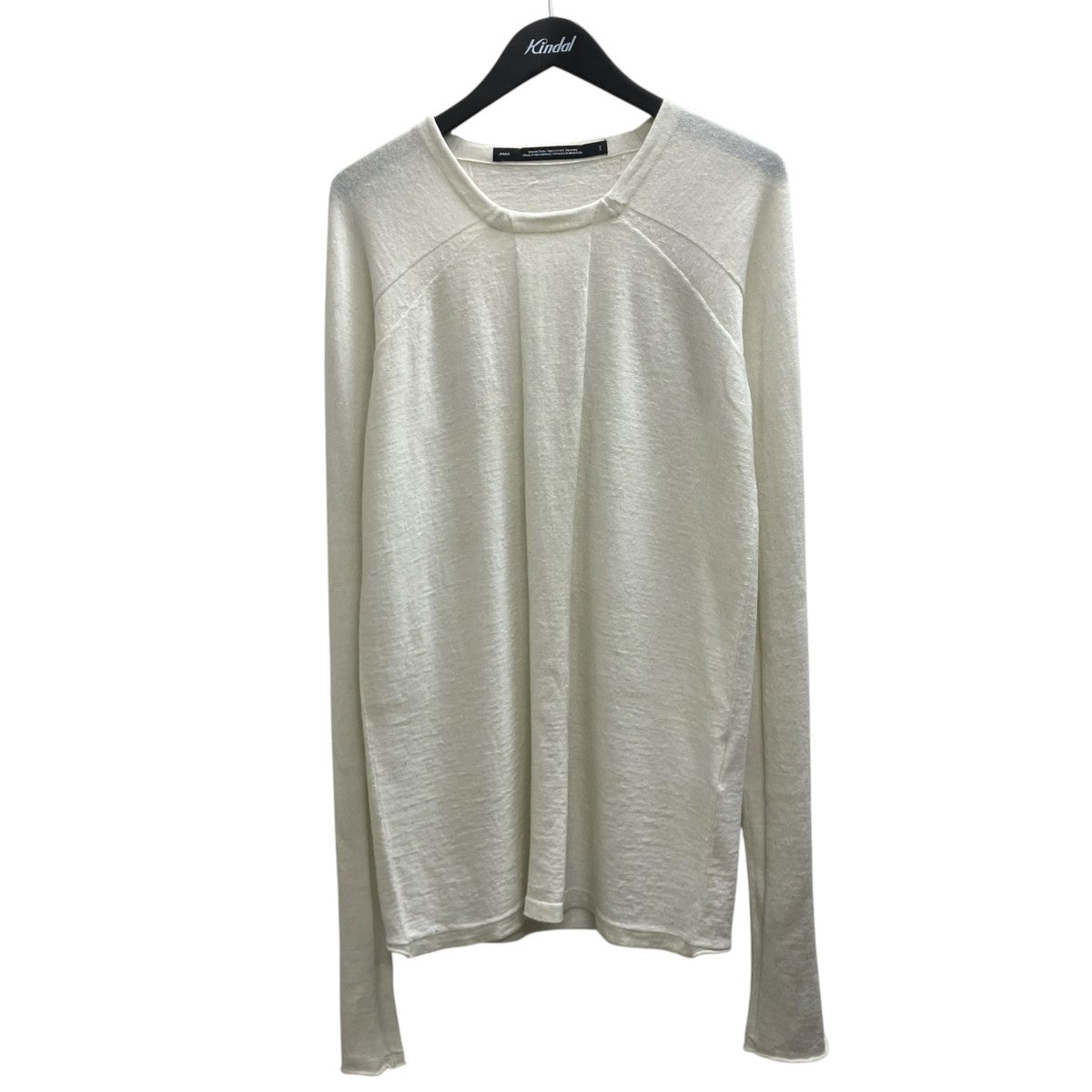 JULIUS 26SS Dimensional Knit Top 長袖カットソー 古着・中古-1枚目のアイテム画像