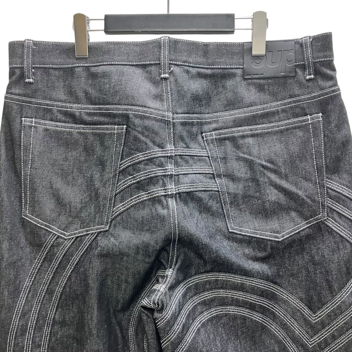 Supreme S Logo Rigid Baggy Jeanデニムパンツ 古着・中古-4枚目のアイテム画像