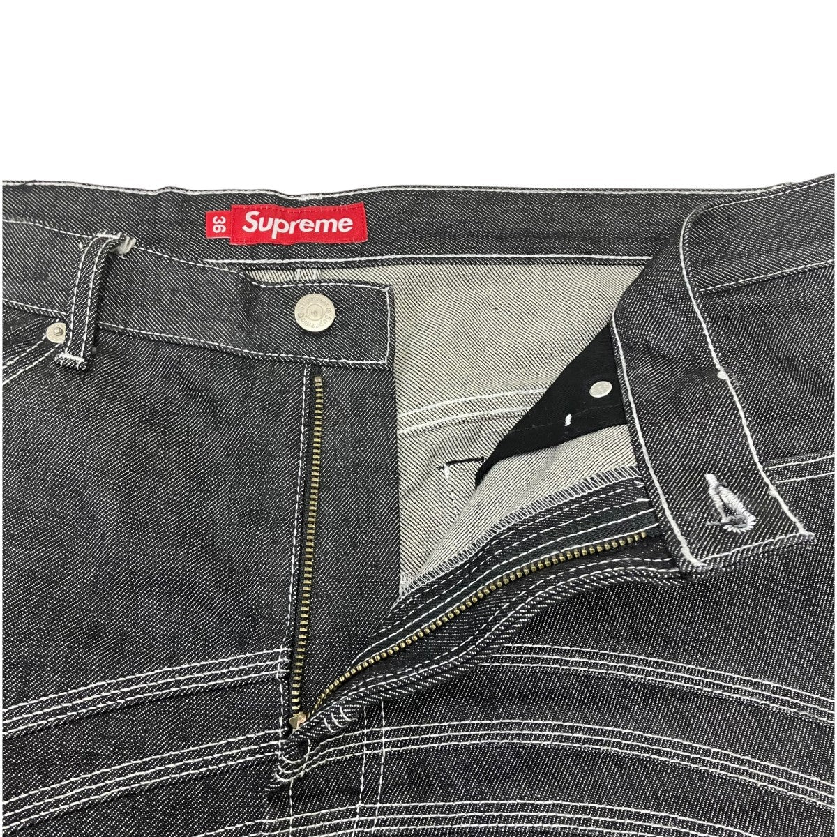 Supreme S Logo Rigid Baggy Jeanデニムパンツ 古着・中古-5枚目のアイテム画像