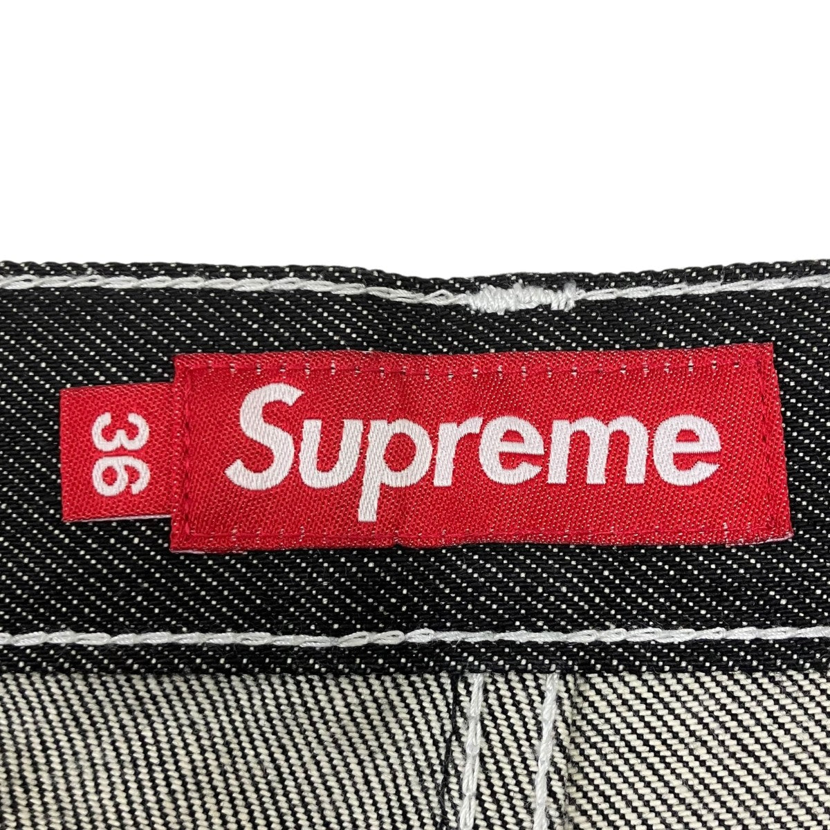 Supreme S Logo Rigid Baggy Jeanデニムパンツ 古着・中古-6枚目のアイテム画像