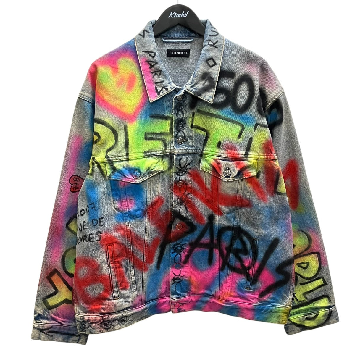 BALENCIAGA デニムジャケット 古着・中古-1枚目のアイテム画像