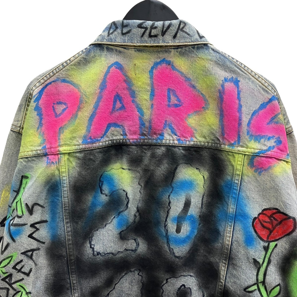 BALENCIAGA デニムジャケット 古着・中古-4枚目のアイテム画像