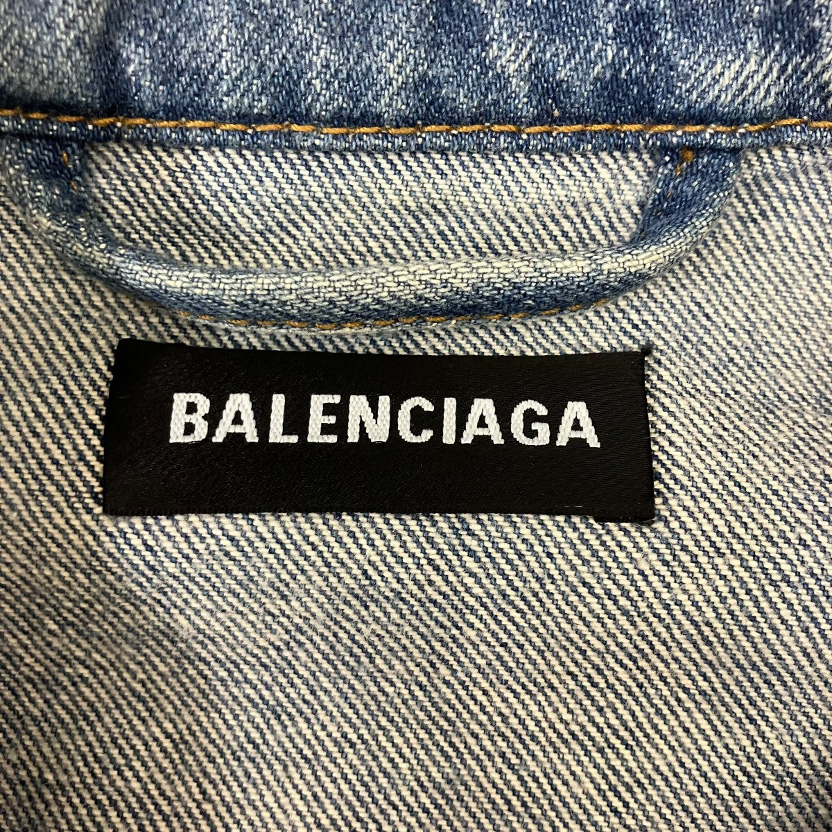 BALENCIAGA デニムジャケット 古着・中古-6枚目のアイテム画像