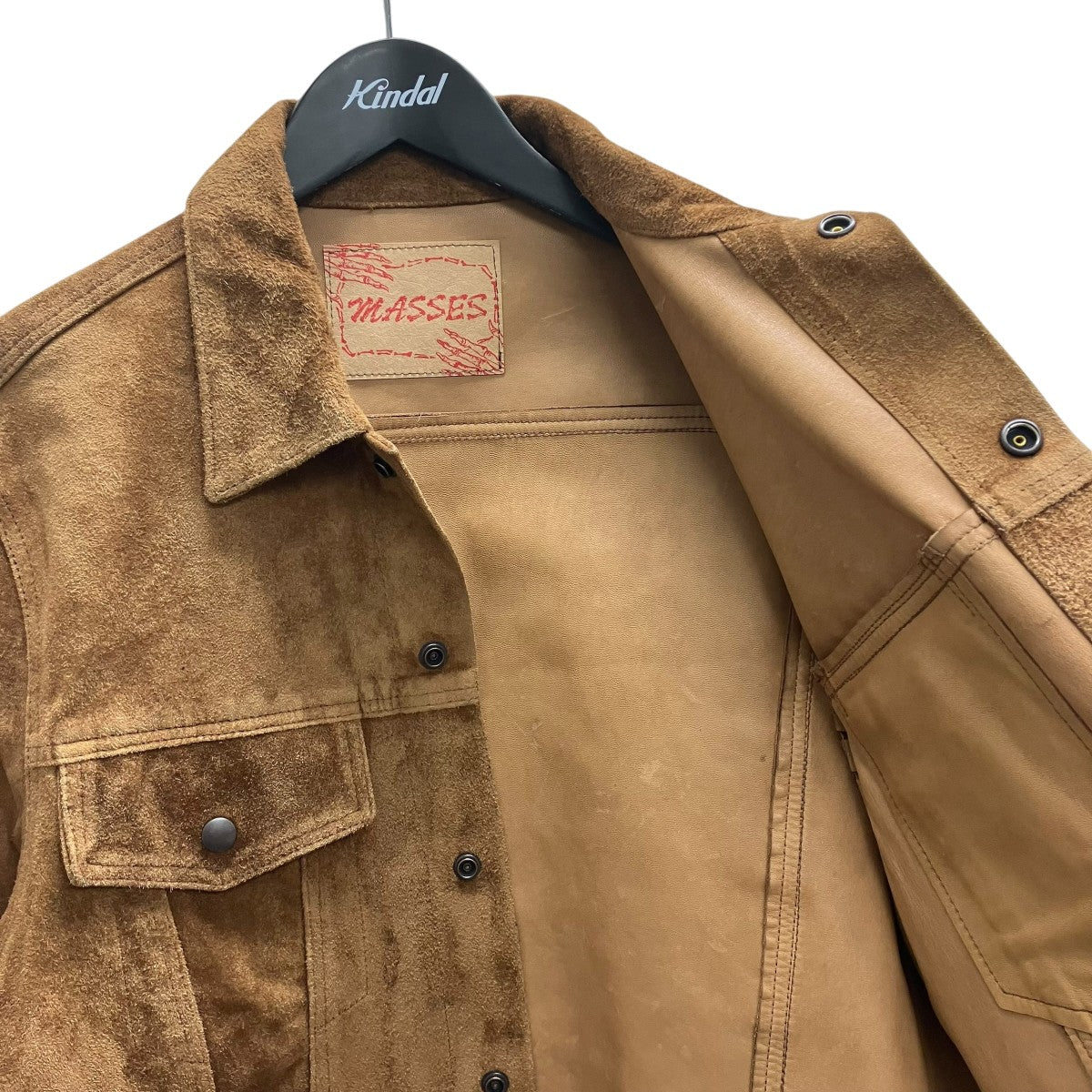 MASSES HORSE SUEDE JKTスエードジャケット 古着・中古-7枚目のアイテム画像