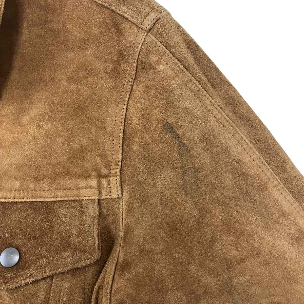 MASSES HORSE SUEDE JKTスエードジャケット 古着・中古-8枚目のアイテム画像