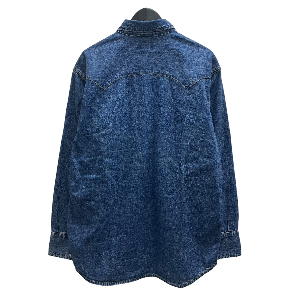 MASSES DENIM SHIRT H．WASHウエスタンデニムシャツ 古着・中古-2枚目のアイテム画像