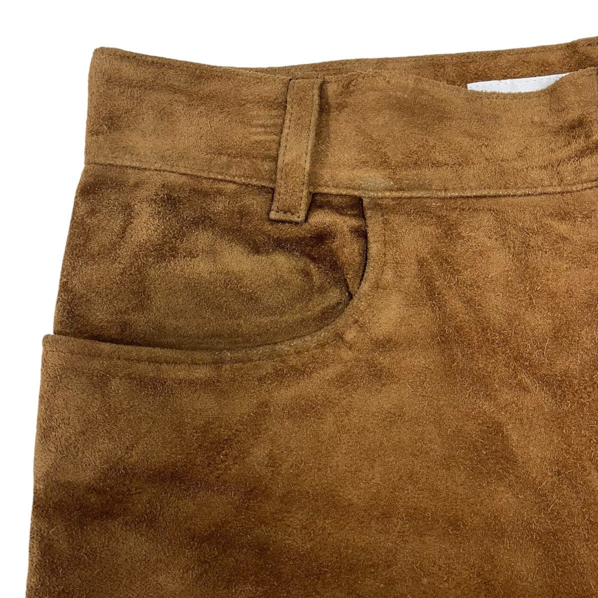 MASSES HORSE SUEDE PANTSホーススエードパンツ 古着・中古-7枚目のアイテム画像