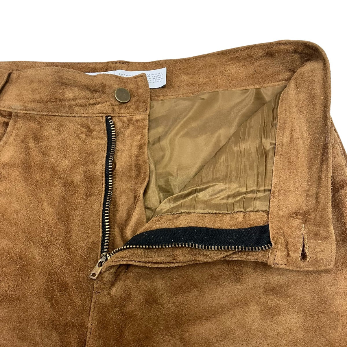 MASSES HORSE SUEDE PANTSホーススエードパンツ 古着・中古-8枚目のアイテム画像