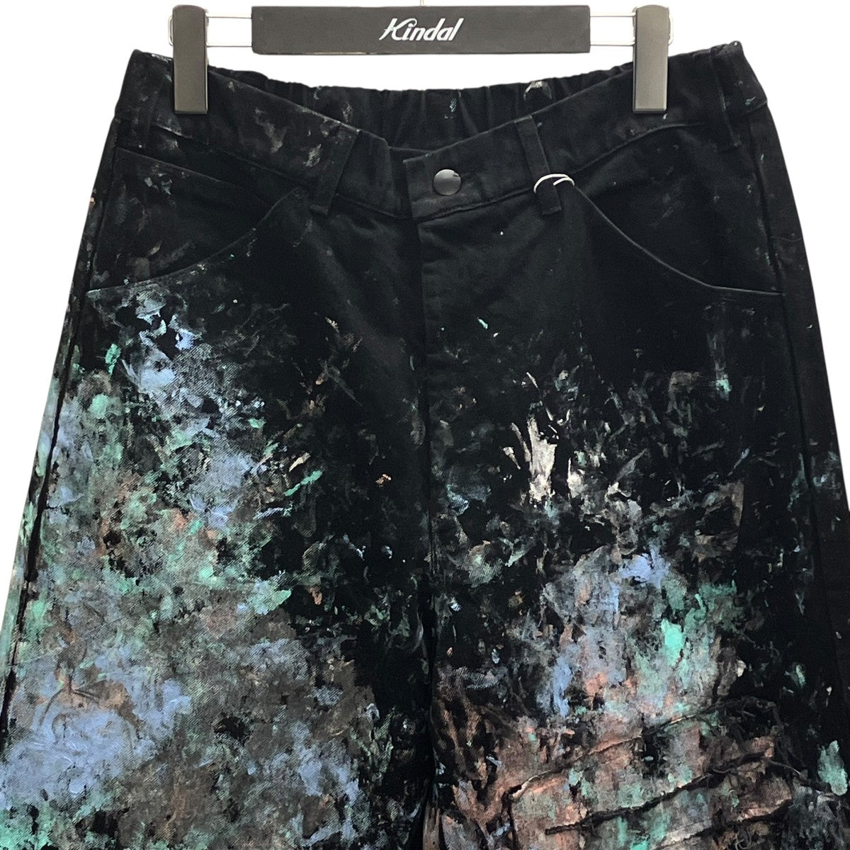 WESTFALL STUDIO WESTFALL DENIM PANT ハンドメイドペンキ加工デニムパンツ 古着・中古-2枚目のアイテム画像