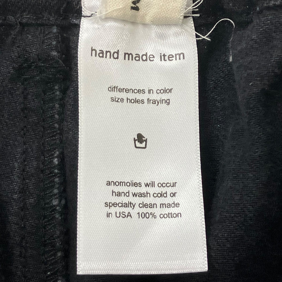 WESTFALL STUDIO WESTFALL DENIM PANT ハンドメイドペンキ加工デニムパンツ 古着・中古-9枚目のアイテム画像
