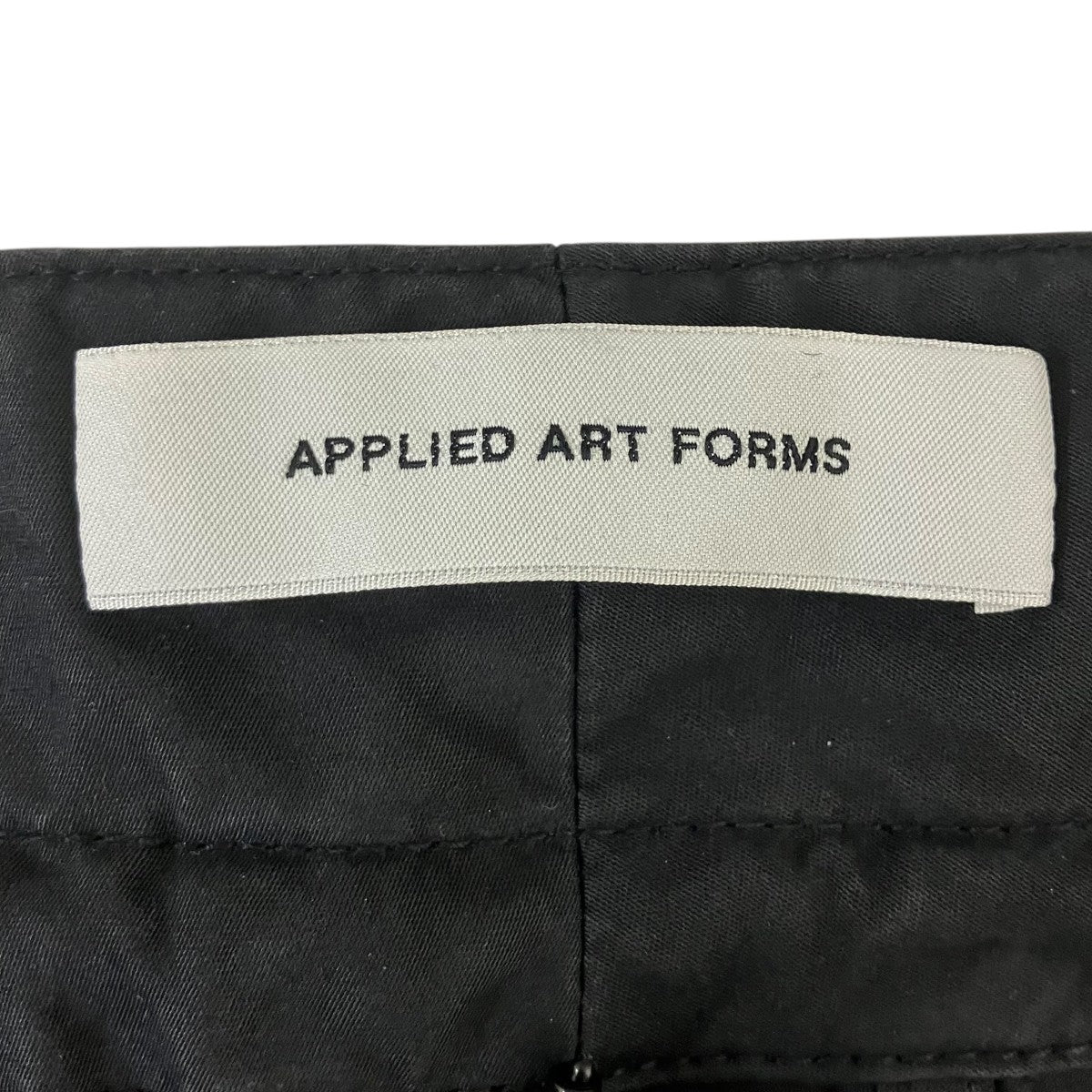 APPLIED ART FORMS Pleated Pant 2タックパンツ 古着・中古-7枚目のアイテム画像