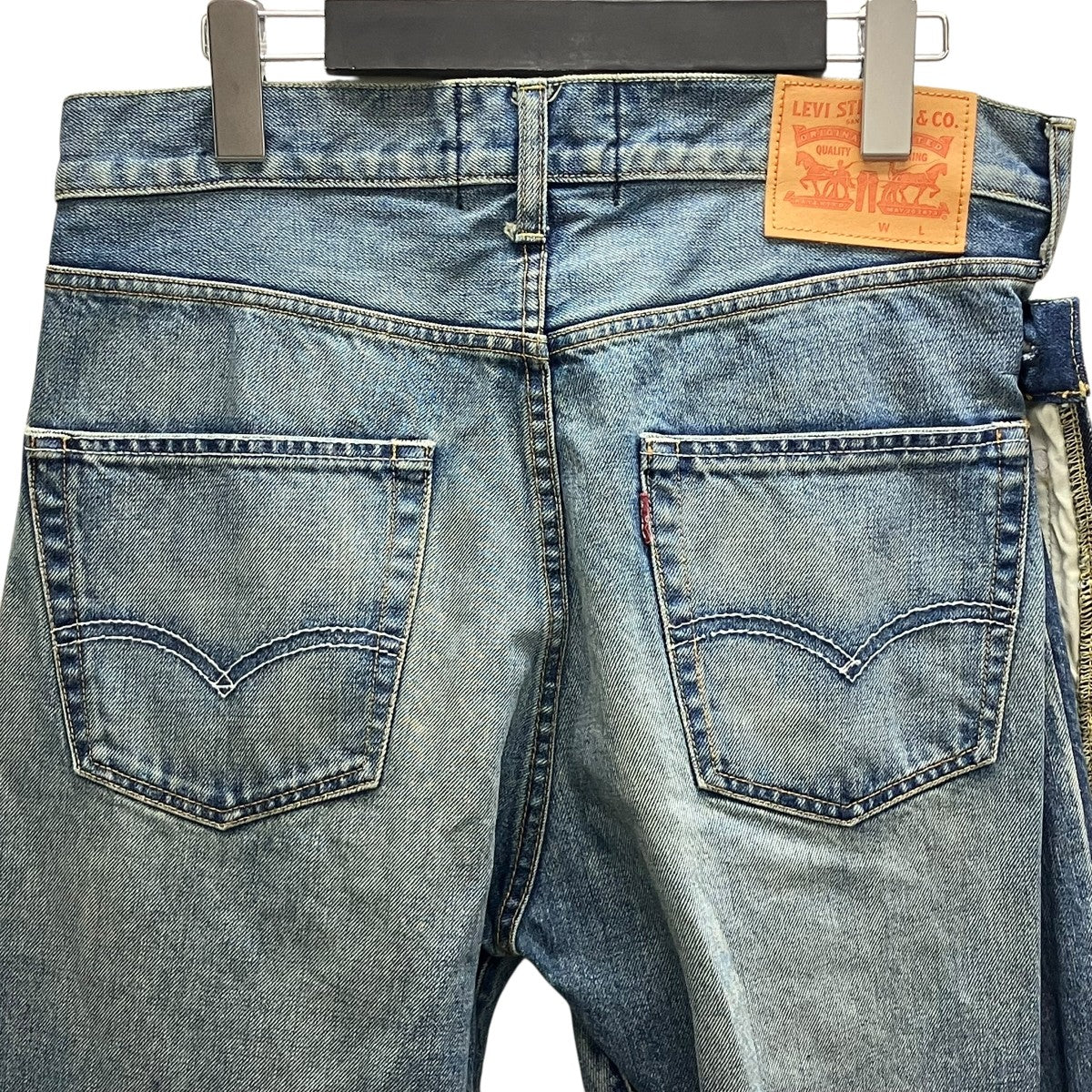 JUNYA WATANABE CDG×LEVI’S レイヤードデニムパンツ 古着・中古-4枚目のアイテム画像