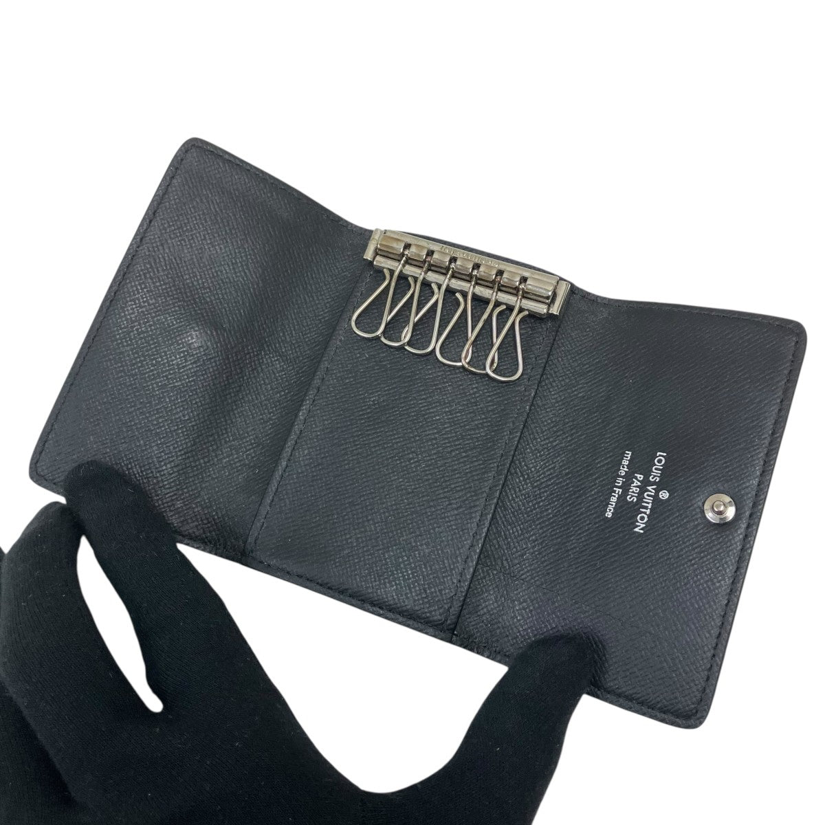 LOUIS VUITTON ミュルティクレ6 ダミエ・グラフィットキーホルダーM62662 古着・中古-3枚目のアイテム画像