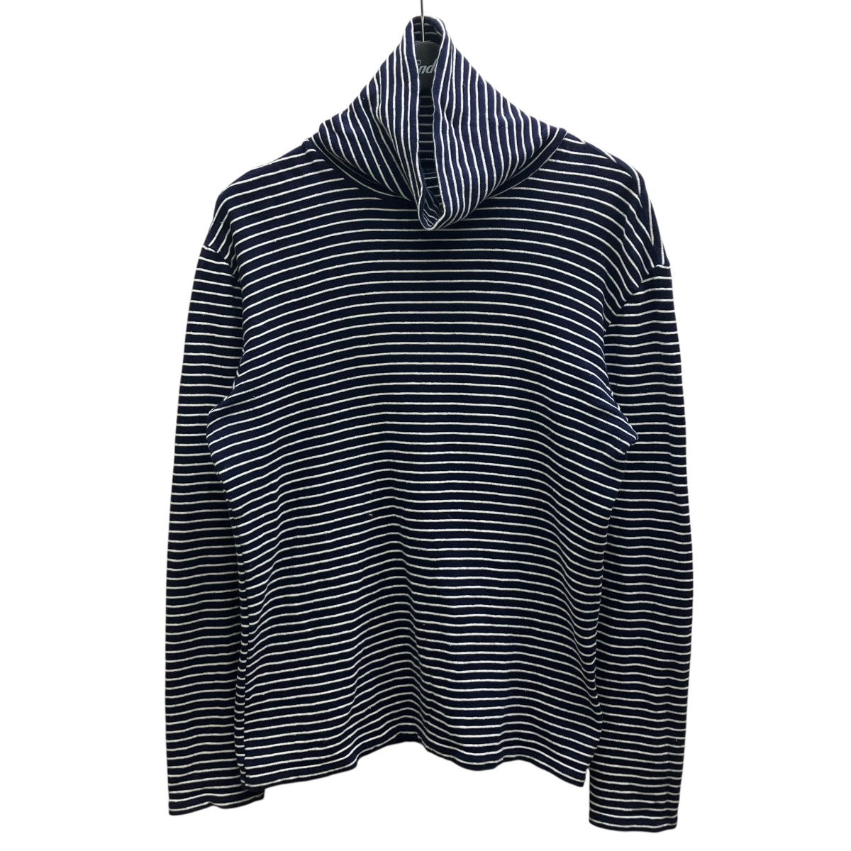 Maison Margiela 13AW ボーダー タートルネック 古着・中古-1枚目のアイテム画像