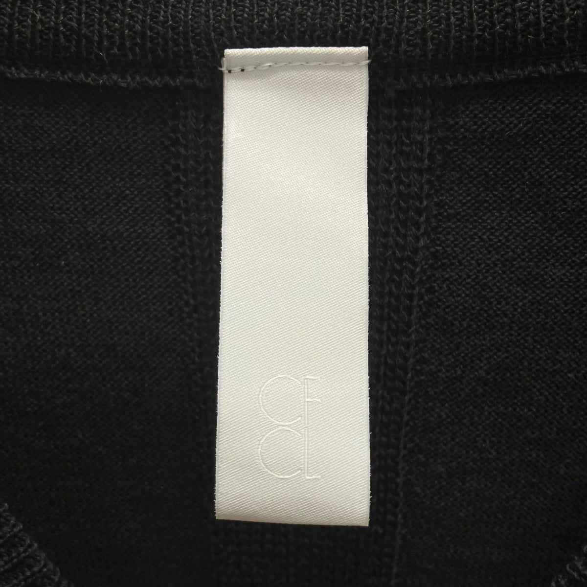 CFCL TC HIGH GAUGE SHORT SLEEVE TEE SHIRTハイゲージニットＴシャツ 古着・中古-4枚目のアイテム画像