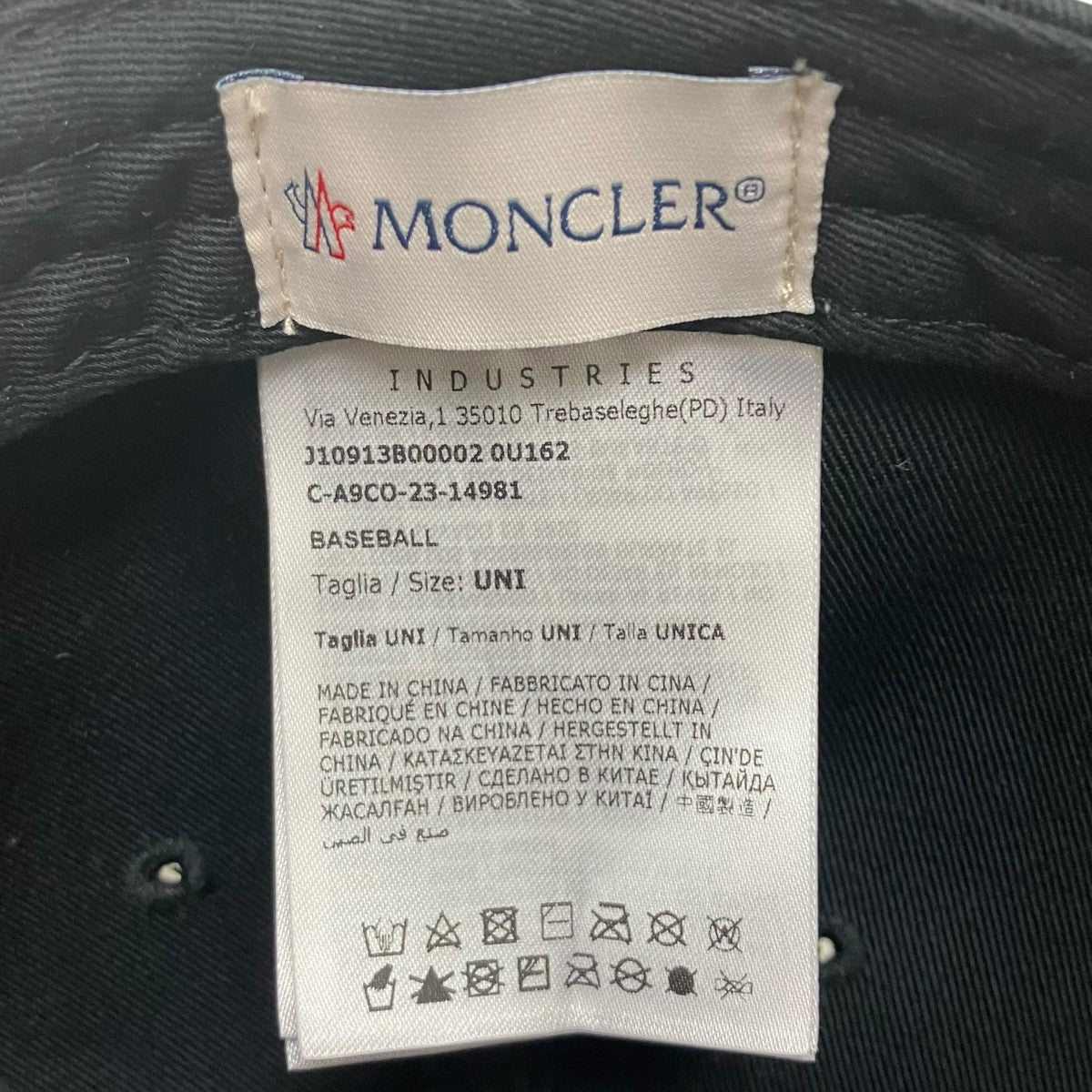 MONCLER キャップ 古着・中古-7枚目のアイテム画像