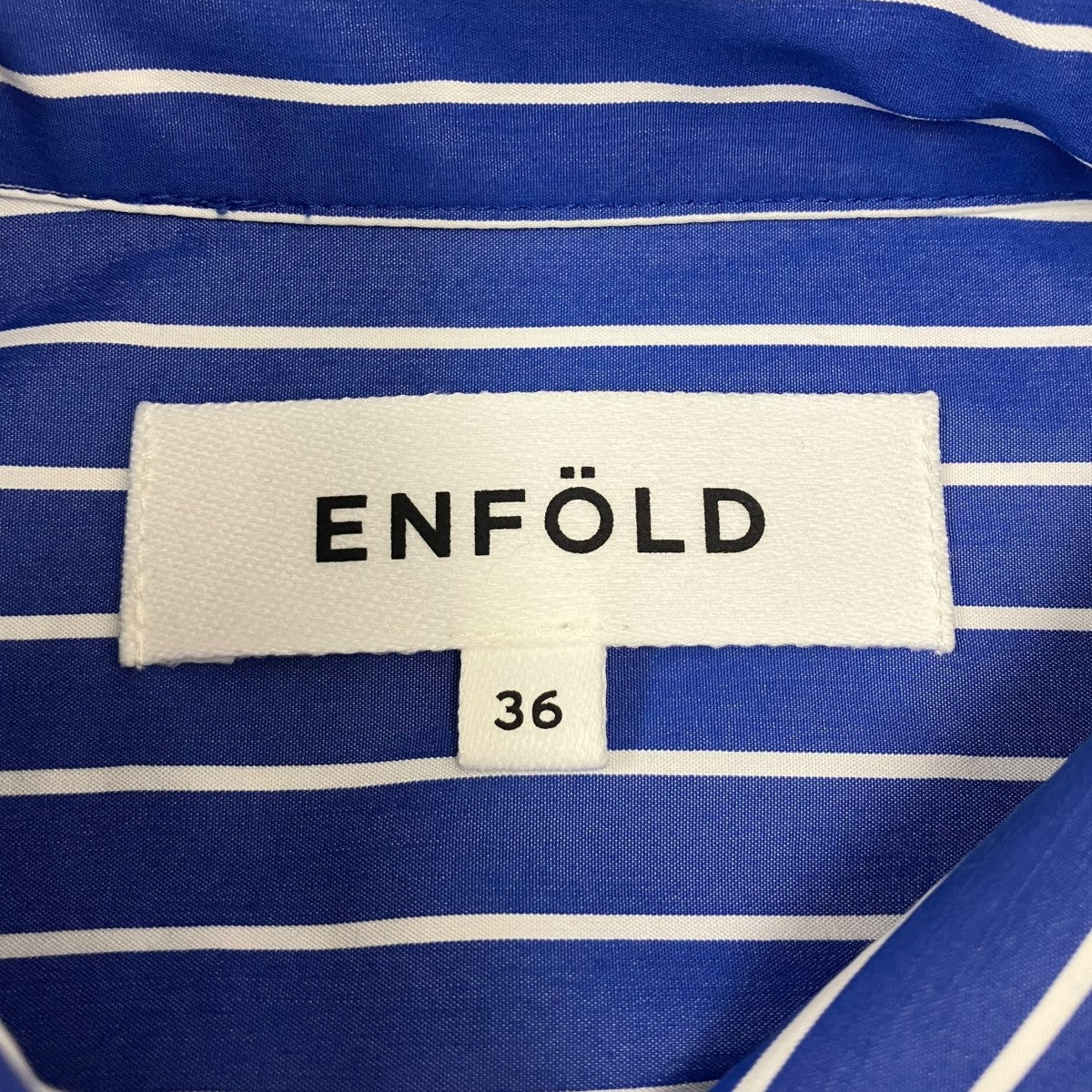 ENFOLD 長袖シャツワンピース 古着・中古-5枚目のアイテム画像