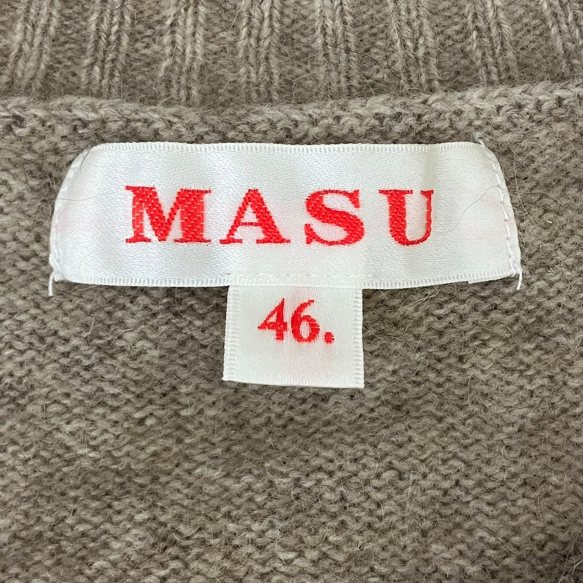 MASU ANGEL EMBROIDERED CARDIGAN ニットカーディガン 古着・中古-6枚目のアイテム画像