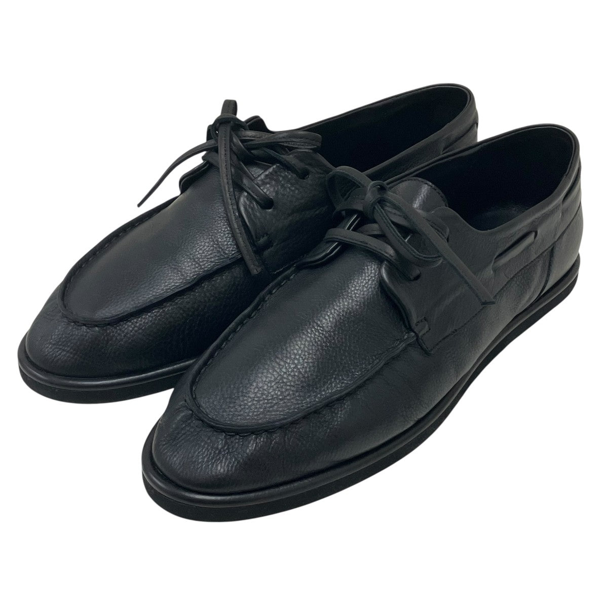 AURALEE 【SOFT LEATHER DECK SHOES】 ローファー 古着・中古-1枚目のアイテム画像