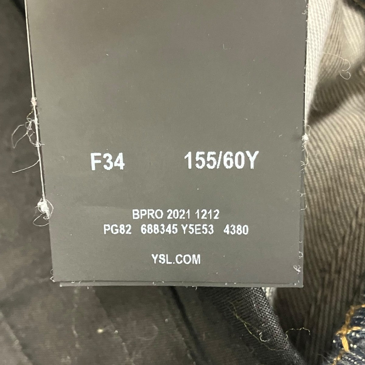 Saint Laurent Paris デニムパンツ 古着・中古-6枚目のアイテム画像