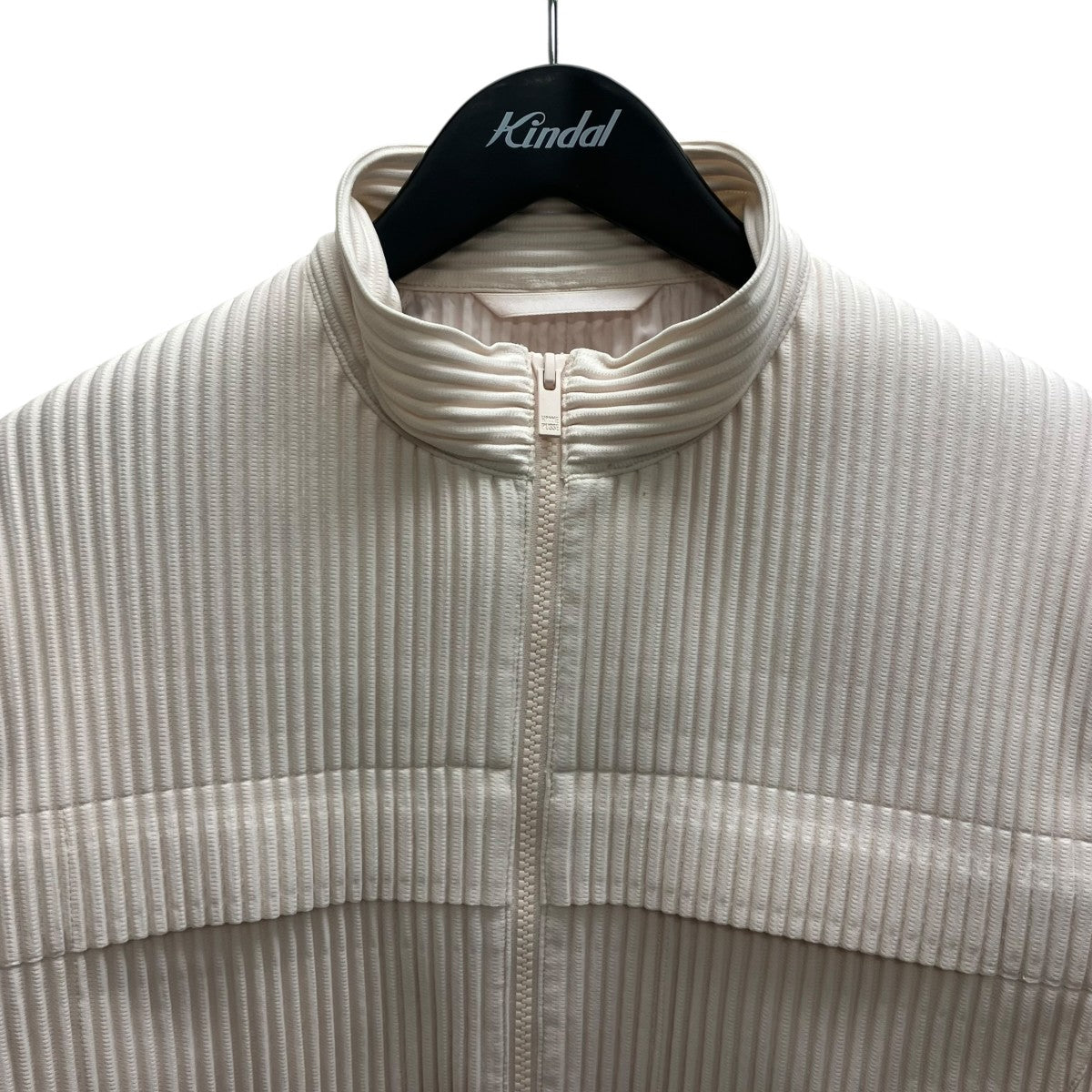 HOMME PLISSE ISSEY MIYAKE 22SS BODY ARCH zip up pleated jacket プリーツジャケット 古着・中古-2枚目のアイテム画像