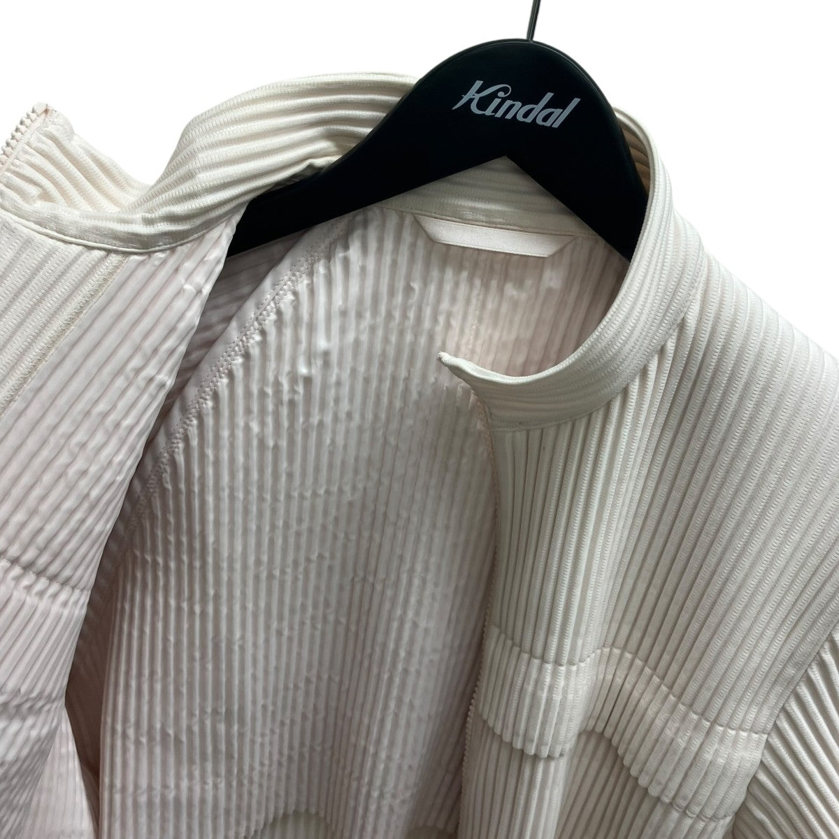 HOMME PLISSE ISSEY MIYAKE 22SS BODY ARCH zip up pleated jacket プリーツジャケット 古着・中古-4枚目のアイテム画像