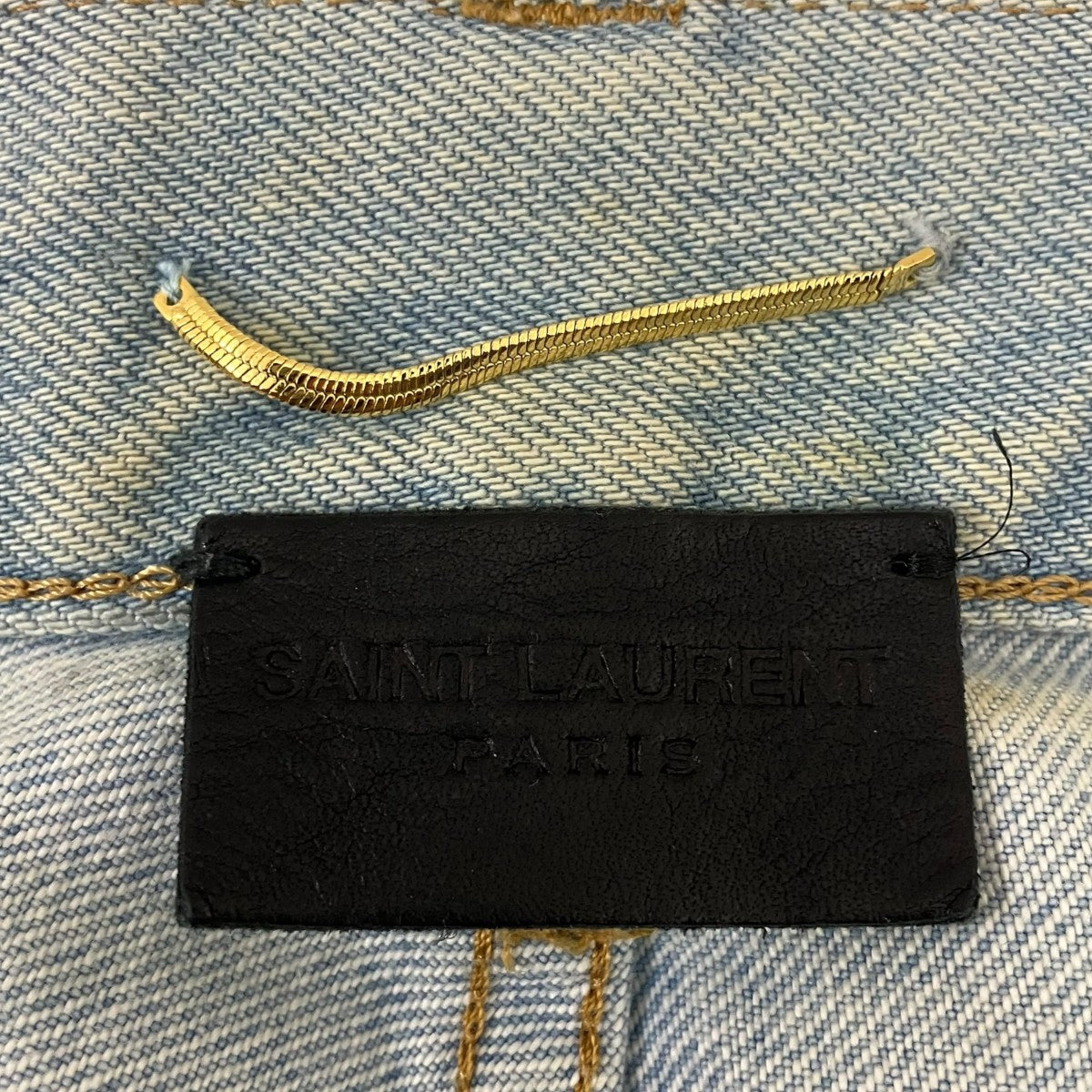 Saint Laurent Paris 程度b デニムパンツ 古着・中古-7枚目のアイテム画像