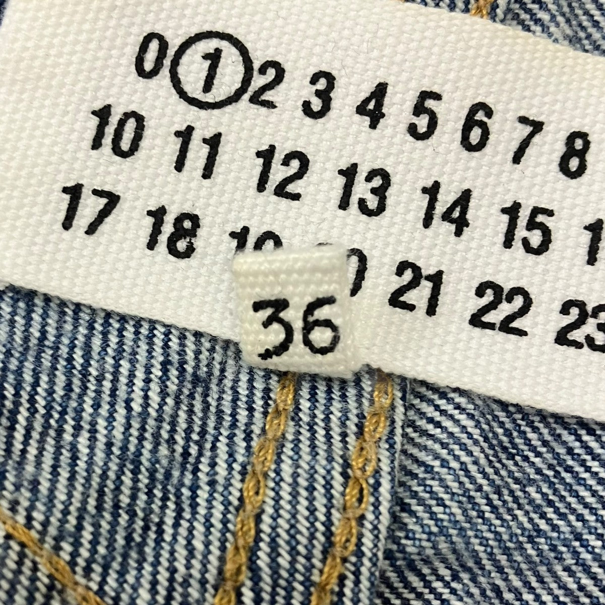 Maison Margiela デニムパンツ 古着・中古-7枚目のアイテム画像