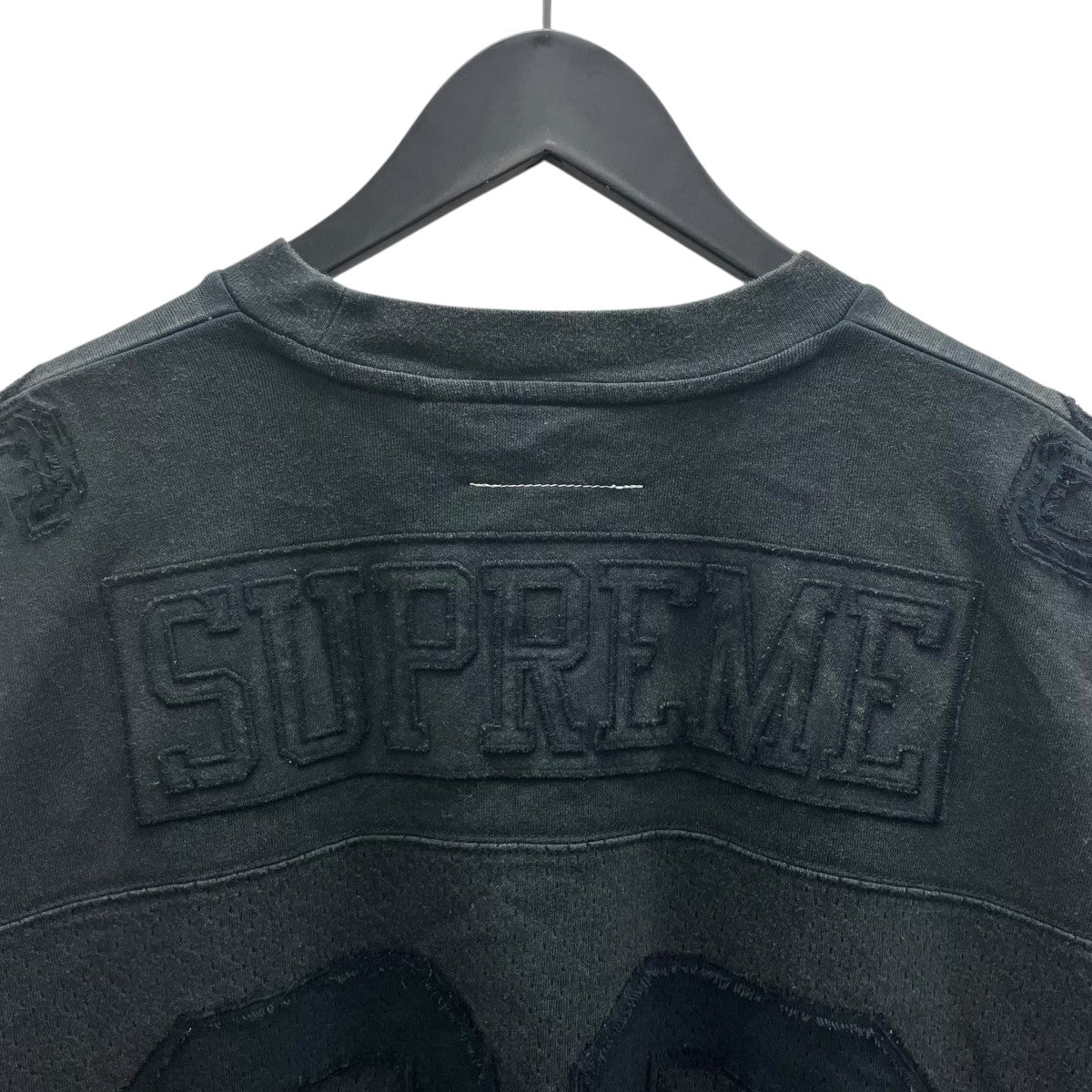 Supreme×MM6 Maison Margiela cotton football jerseyメッシュTシャツ 古着・中古-4枚目のアイテム画像