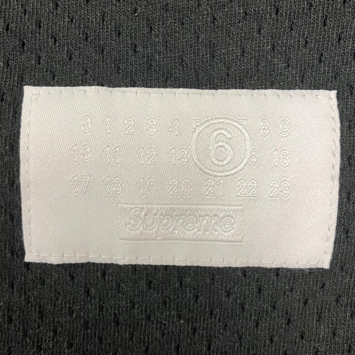 Supreme×MM6 Maison Margiela cotton football jerseyメッシュTシャツ 古着・中古-7枚目のアイテム画像