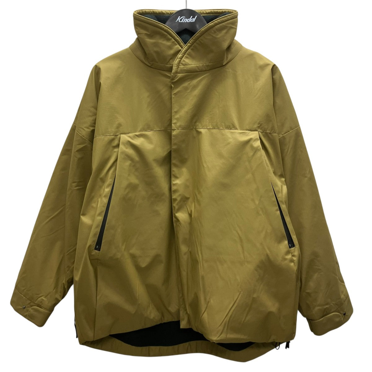 Nylon fully dull zipper JK パファーナイロンジャケット