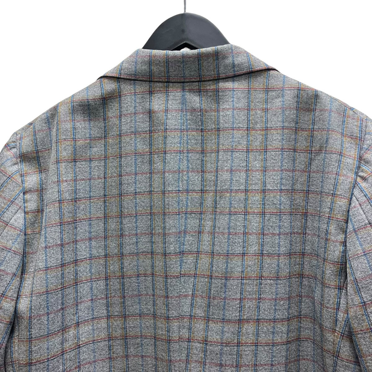 Christian Dior チェックテーラードジャケット 古着・中古-4枚目のアイテム画像