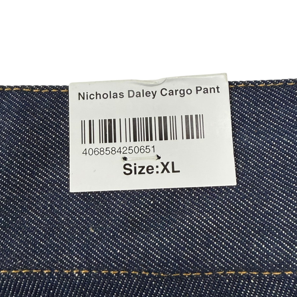 CarHartt×nicholas daley CARGO PANTカーゴデニムパンツ 古着・中古-7枚目のアイテム画像