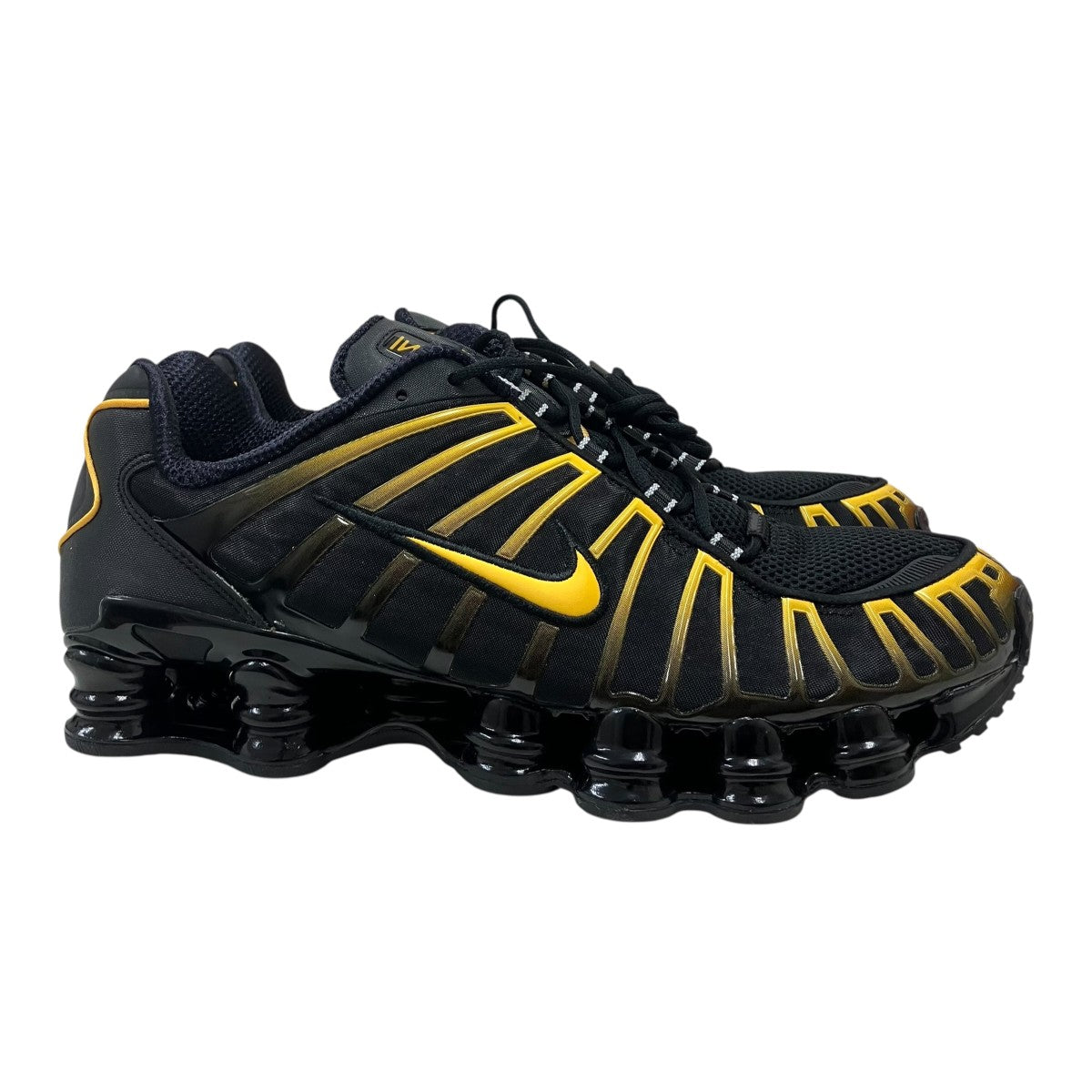 NIKE(ナイキ) Nike Shox TL Black University Goldローカット