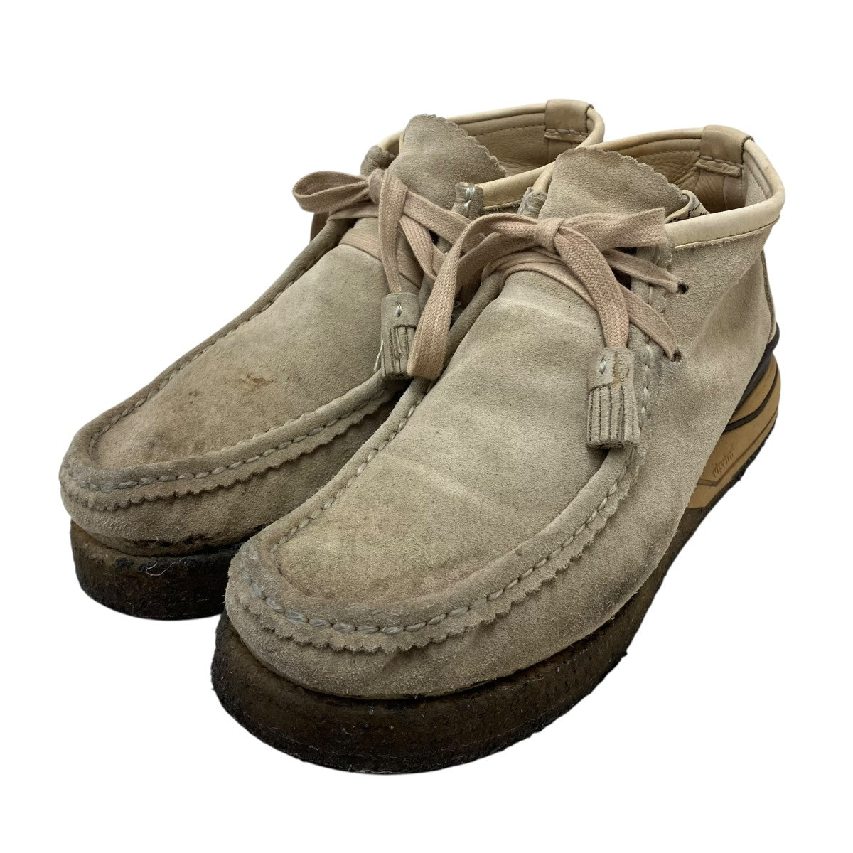 24SSBEUYS TREKKER-FOLKスウェードブーツ